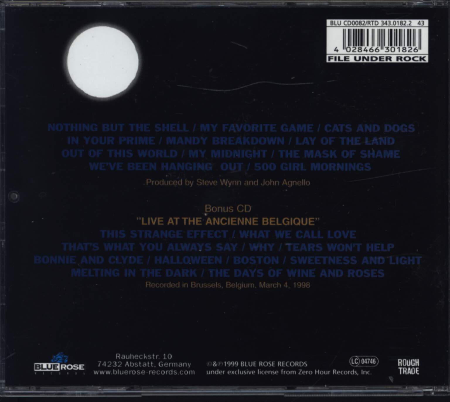 Steve Wynn: My Midnight, CD
