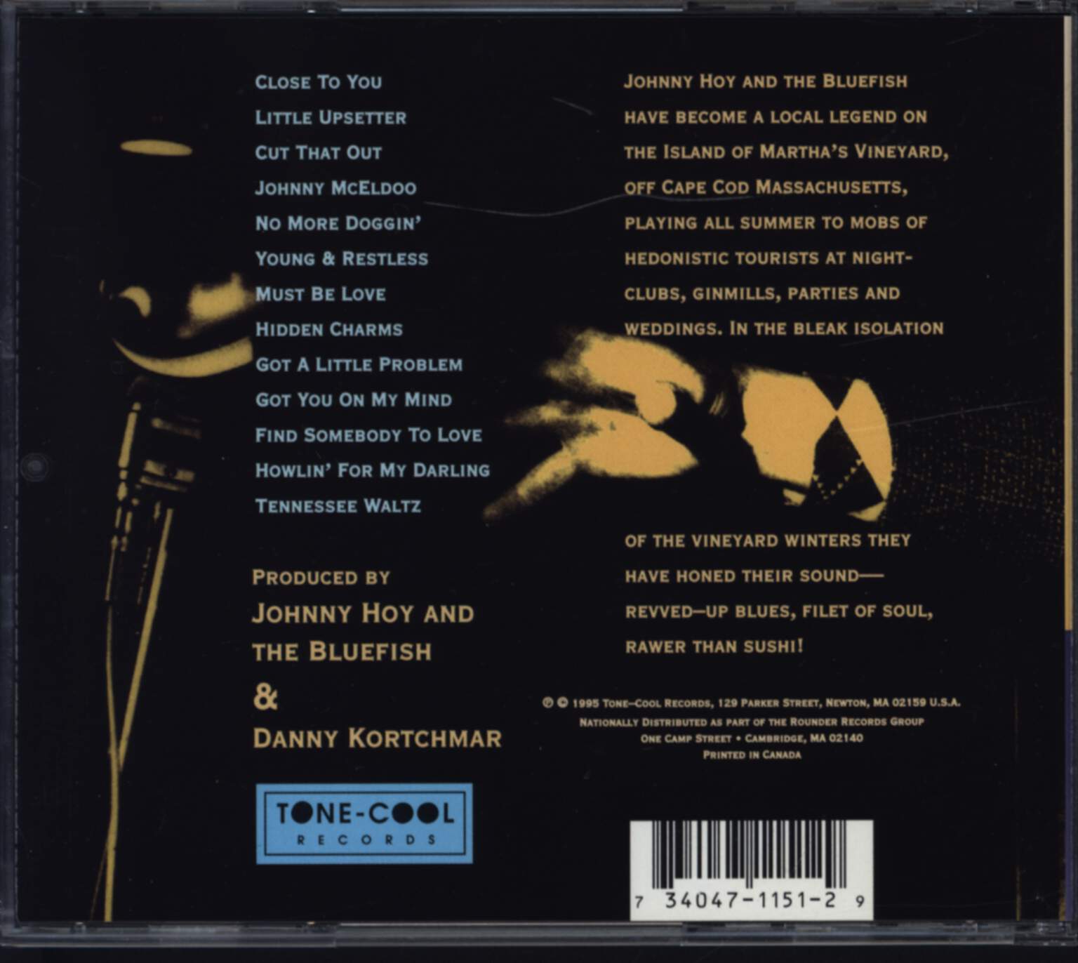 Johnny Hoy & The Bluefish: Trolling The Hootchy, CD