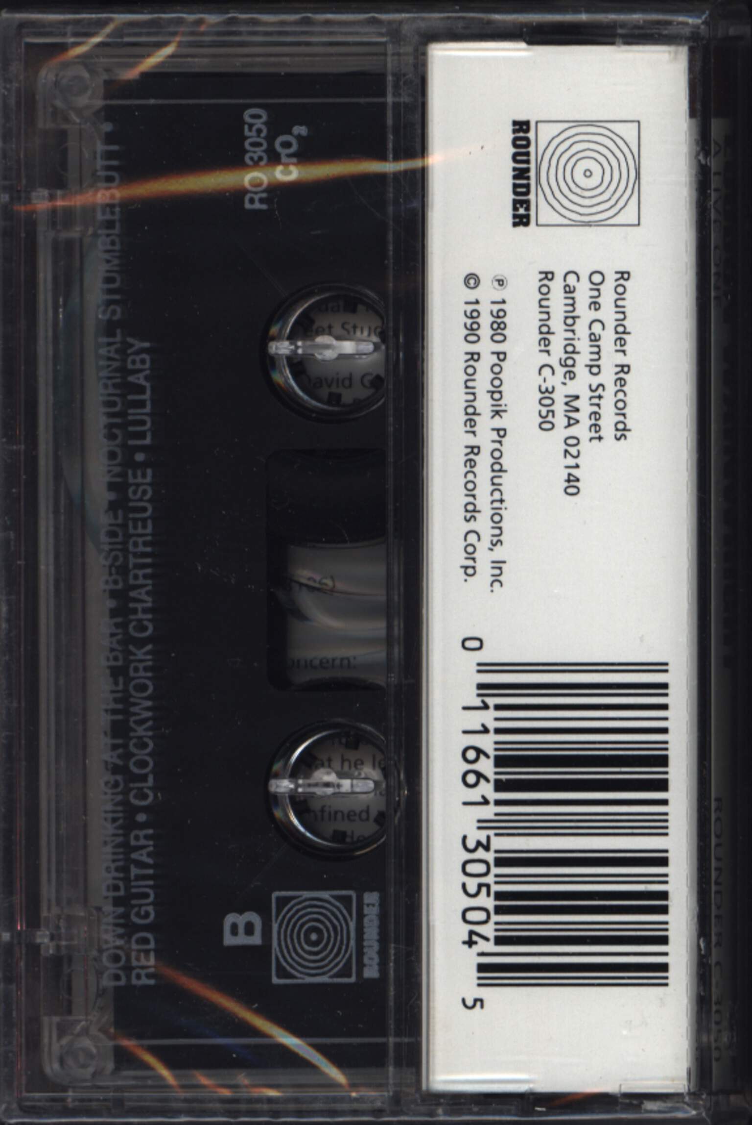 Loudon Wainwright III: A Live One, Compact Cassette