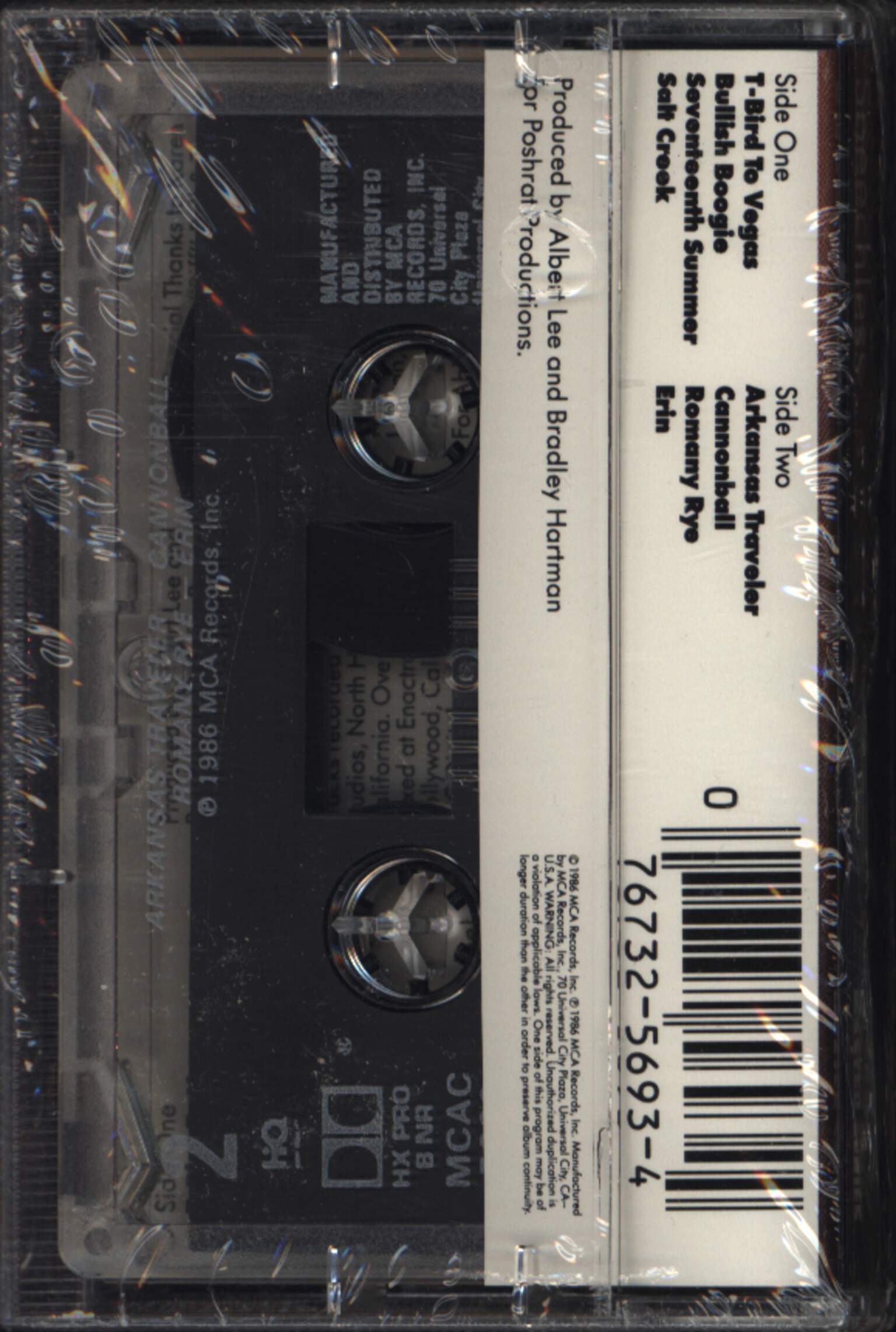 Albert Lee: Speechless, Compact Cassette