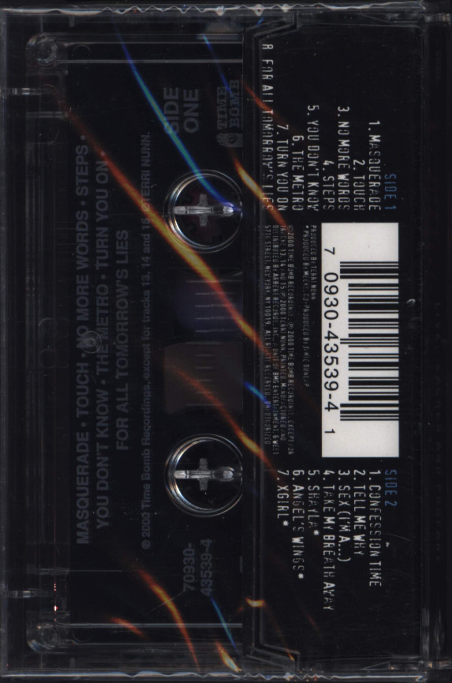 Berlin: Live: Sacred And Profane, Compact Cassette