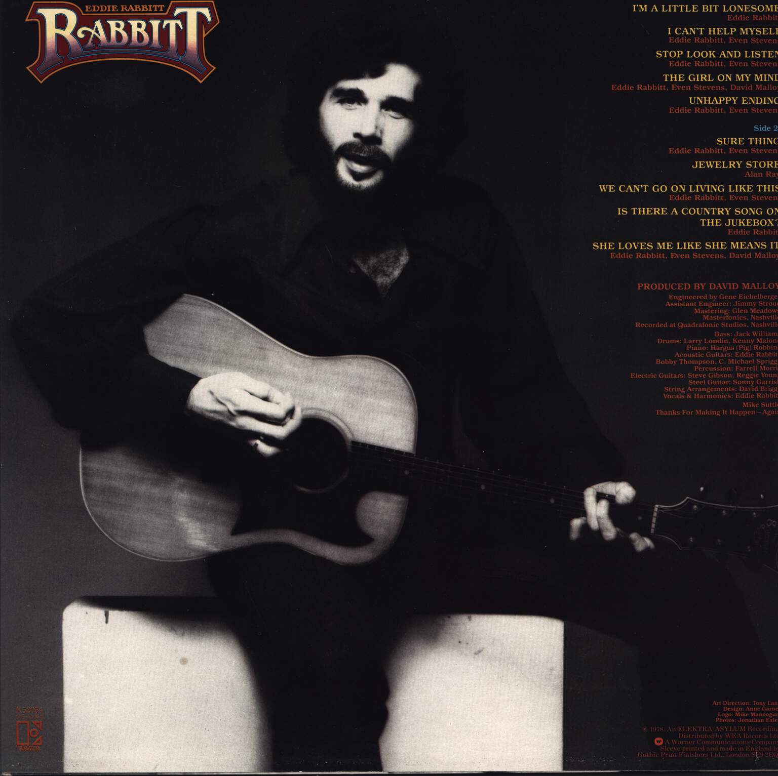 Eddie Rabbitt: Rabbitt, LP (Vinyl)