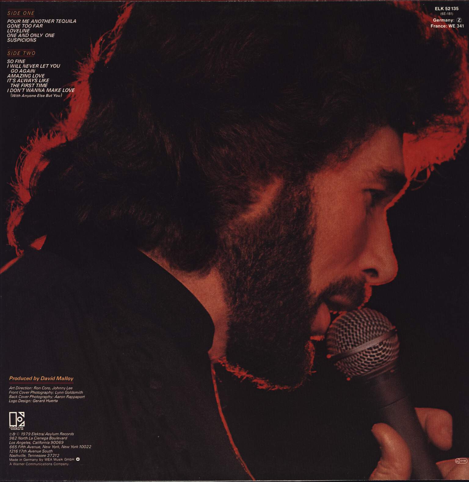 Eddie Rabbitt: Loveline, LP (Vinyl)