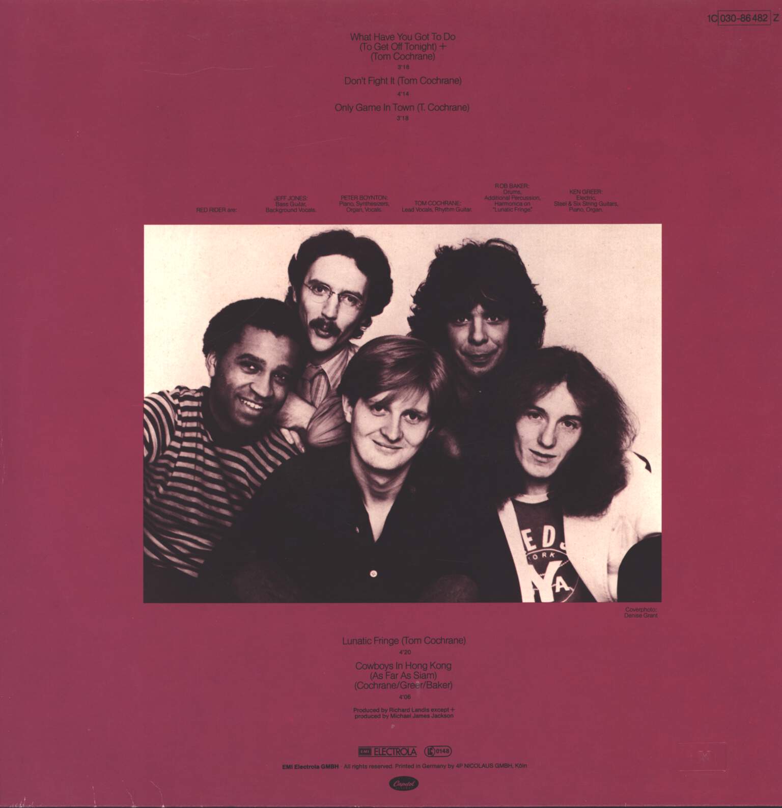 Red Rider: Lunatic Fringe, Mini LP (Vinyl)