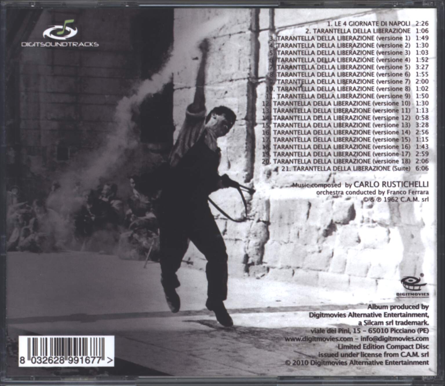 Carlo Rustichelli: Le 4 Giornate Di Napoli (Original Soundtrack), CD