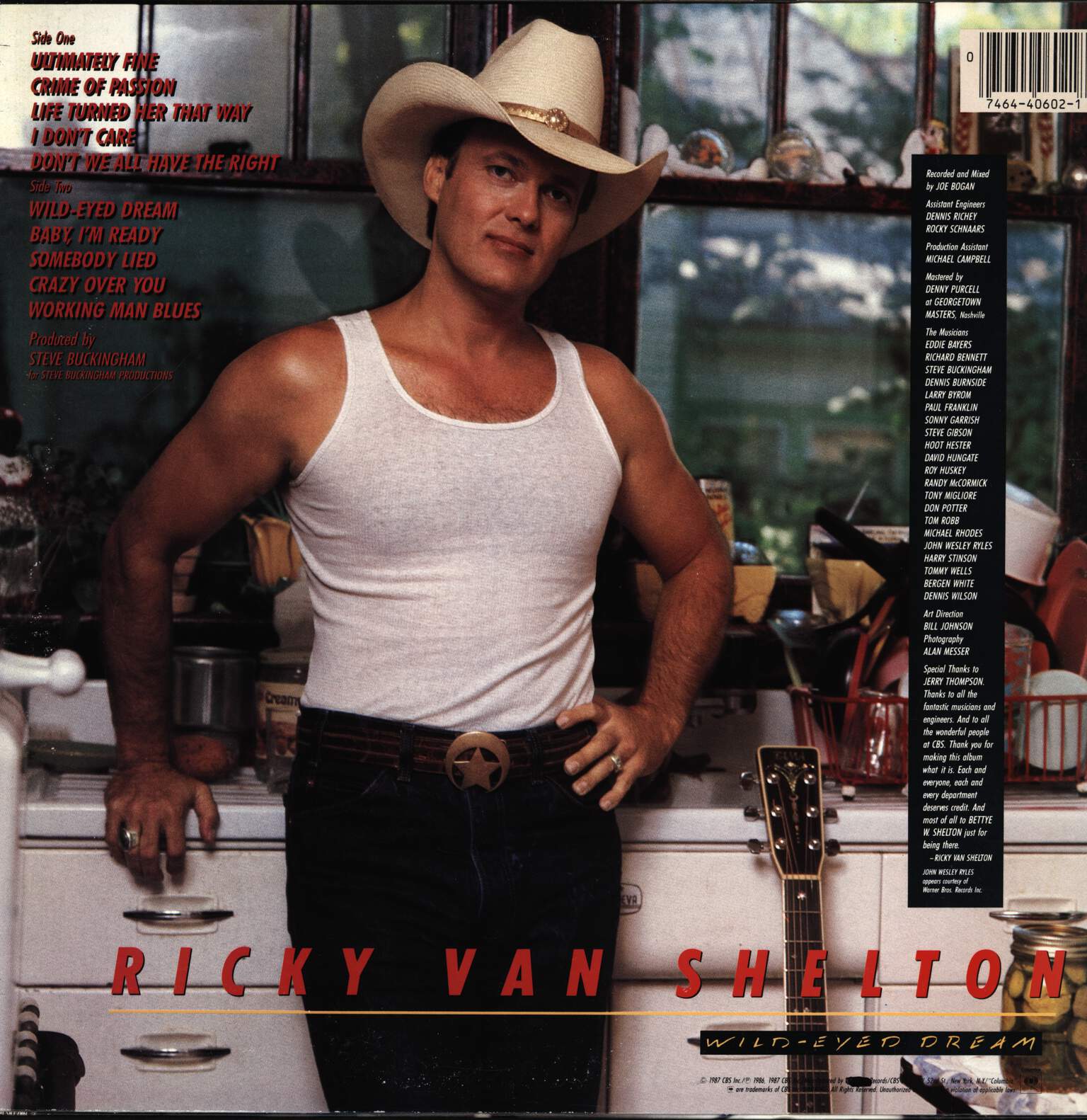 Ricky Van Shelton: Wild-Eyed Dream, LP (Vinyl)