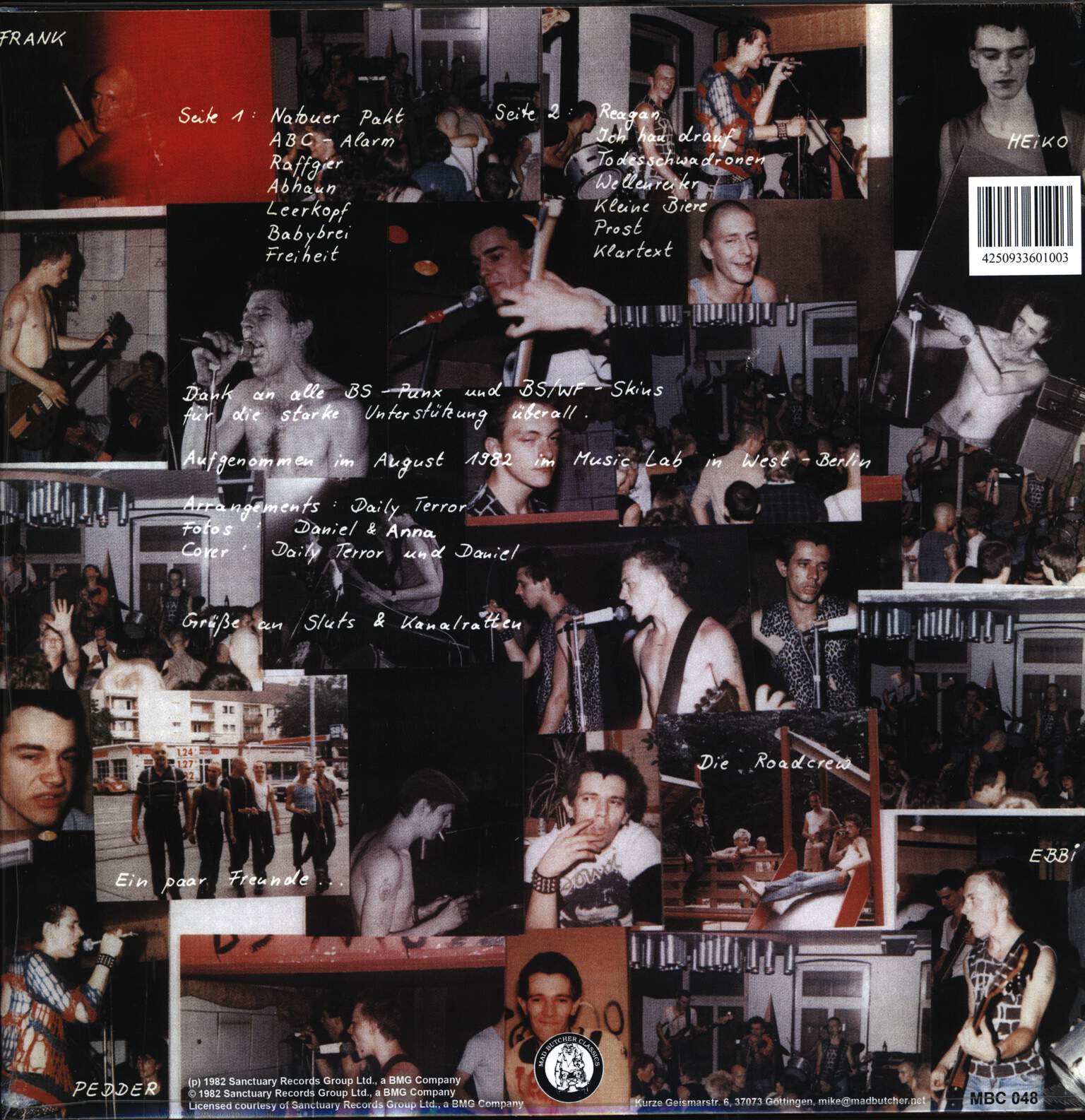Daily Terror: Schmutzige Zeiten, LP (Vinyl)