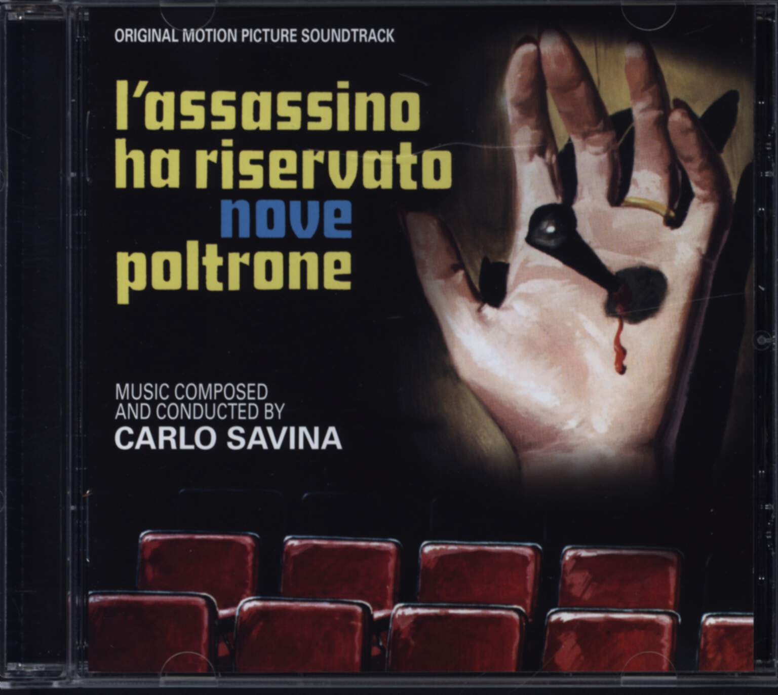 Carlo Savina: L'Assassino Ha Riservato Nove Poltrone, CD