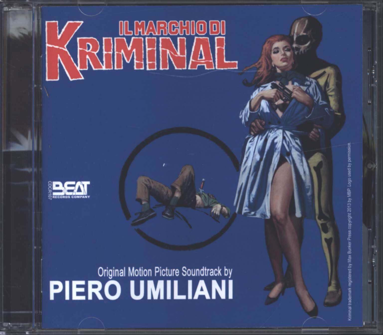 Piero Umiliani: Il Marchio Di Kriminal (Original Motion Picture Soundtrack), CD