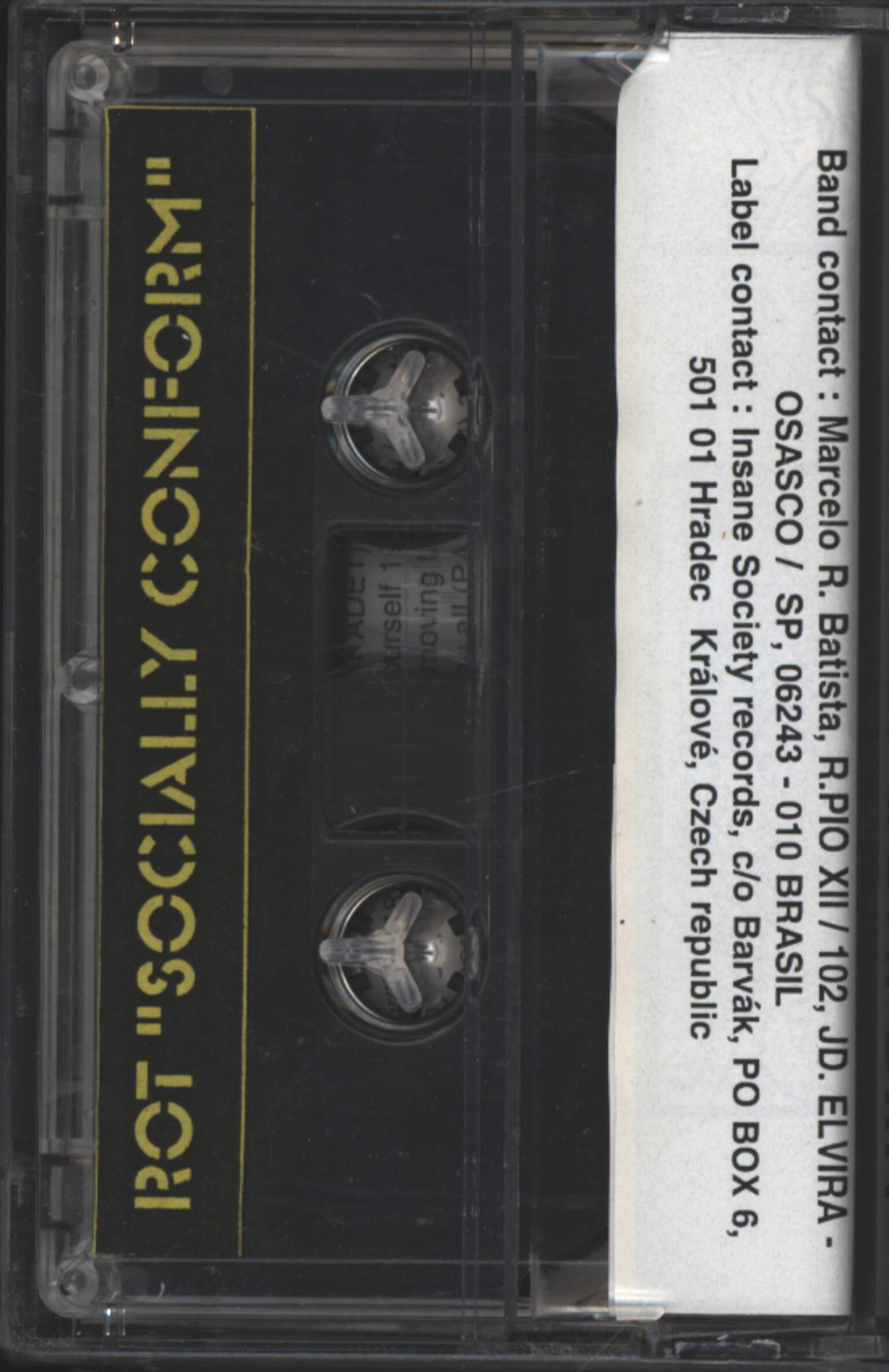 Rot: Socially Conform, Tape