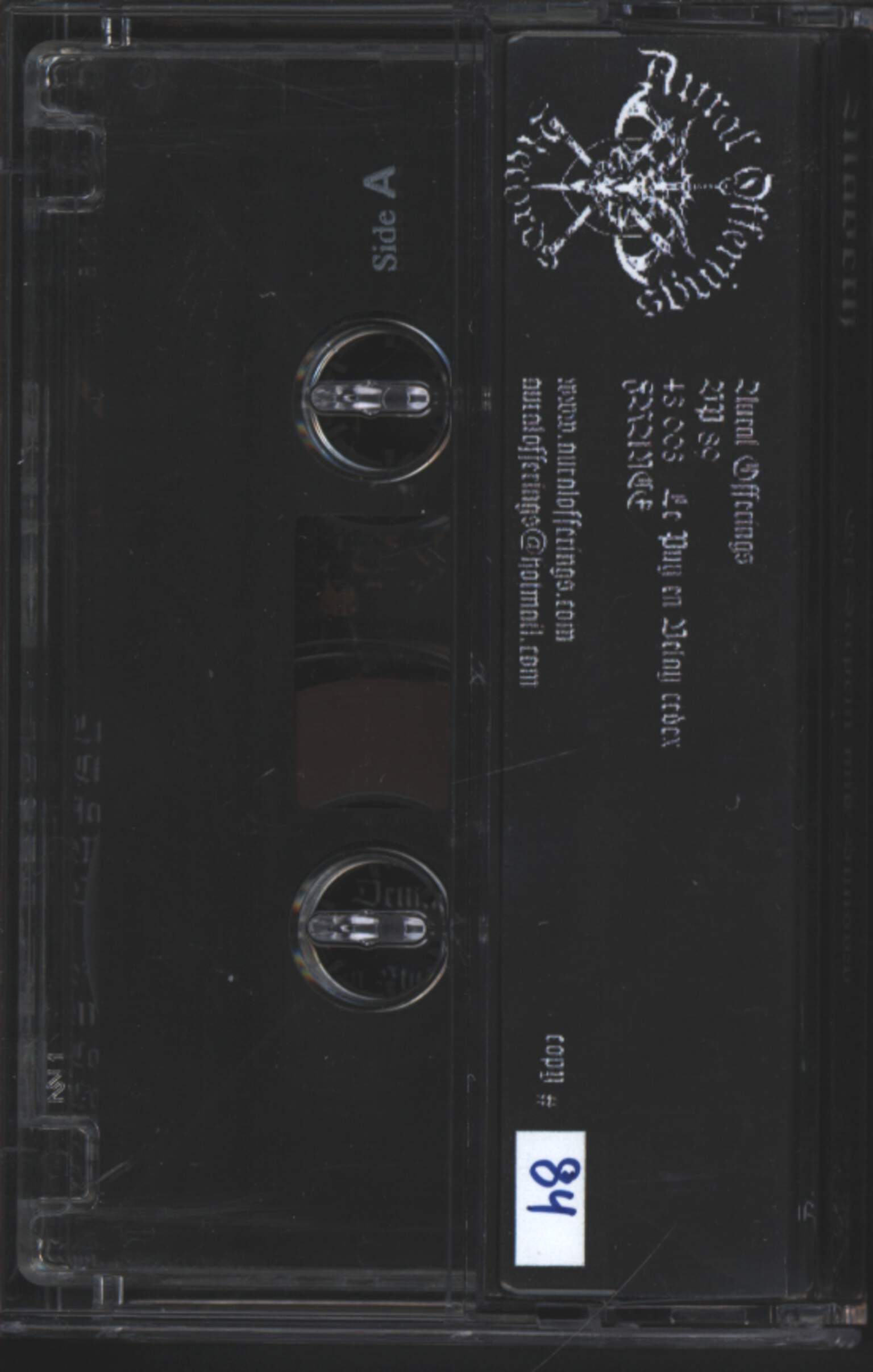 Maveth: Of Serpent And Shadow, Compact Cassette