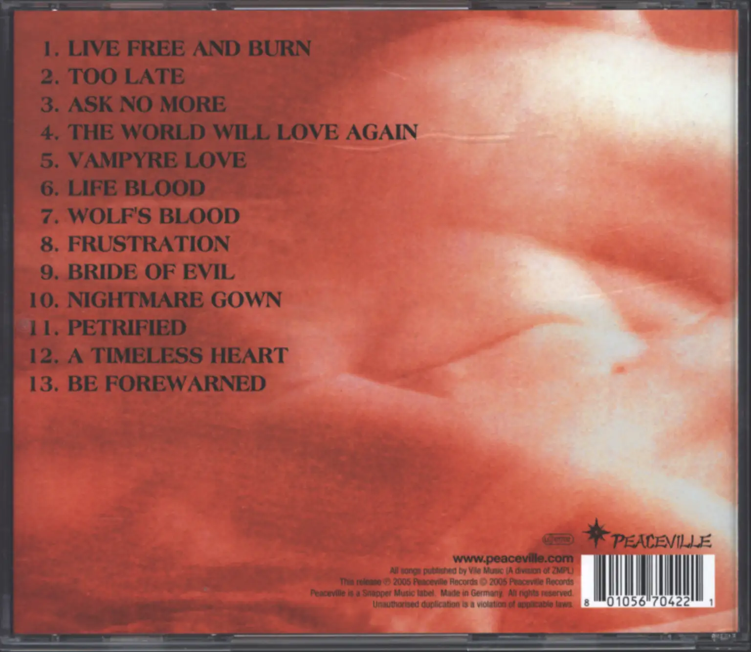 Pentagram: Be Forewarned, CD