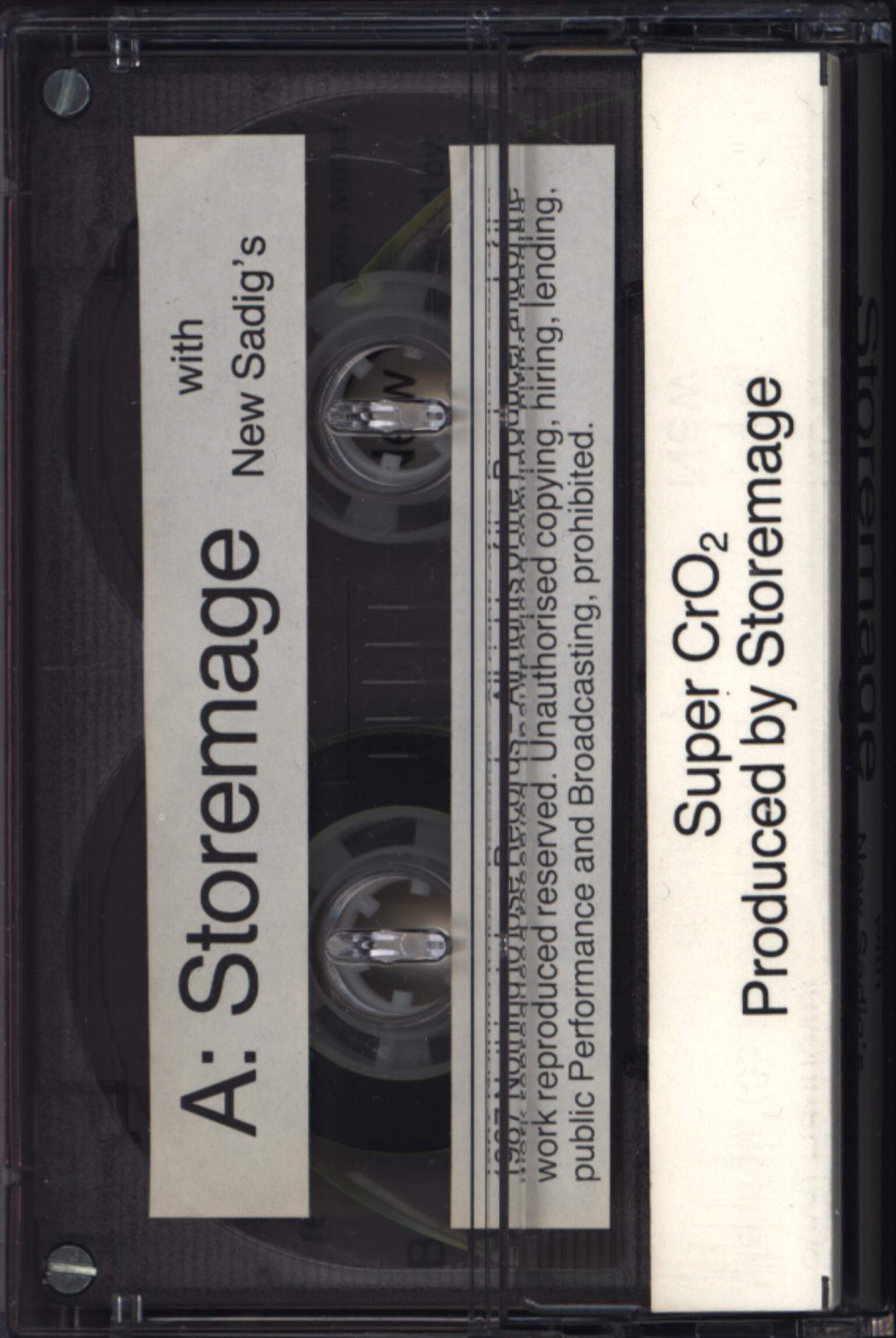 Storemage: With New Sadig's, Compact Cassette