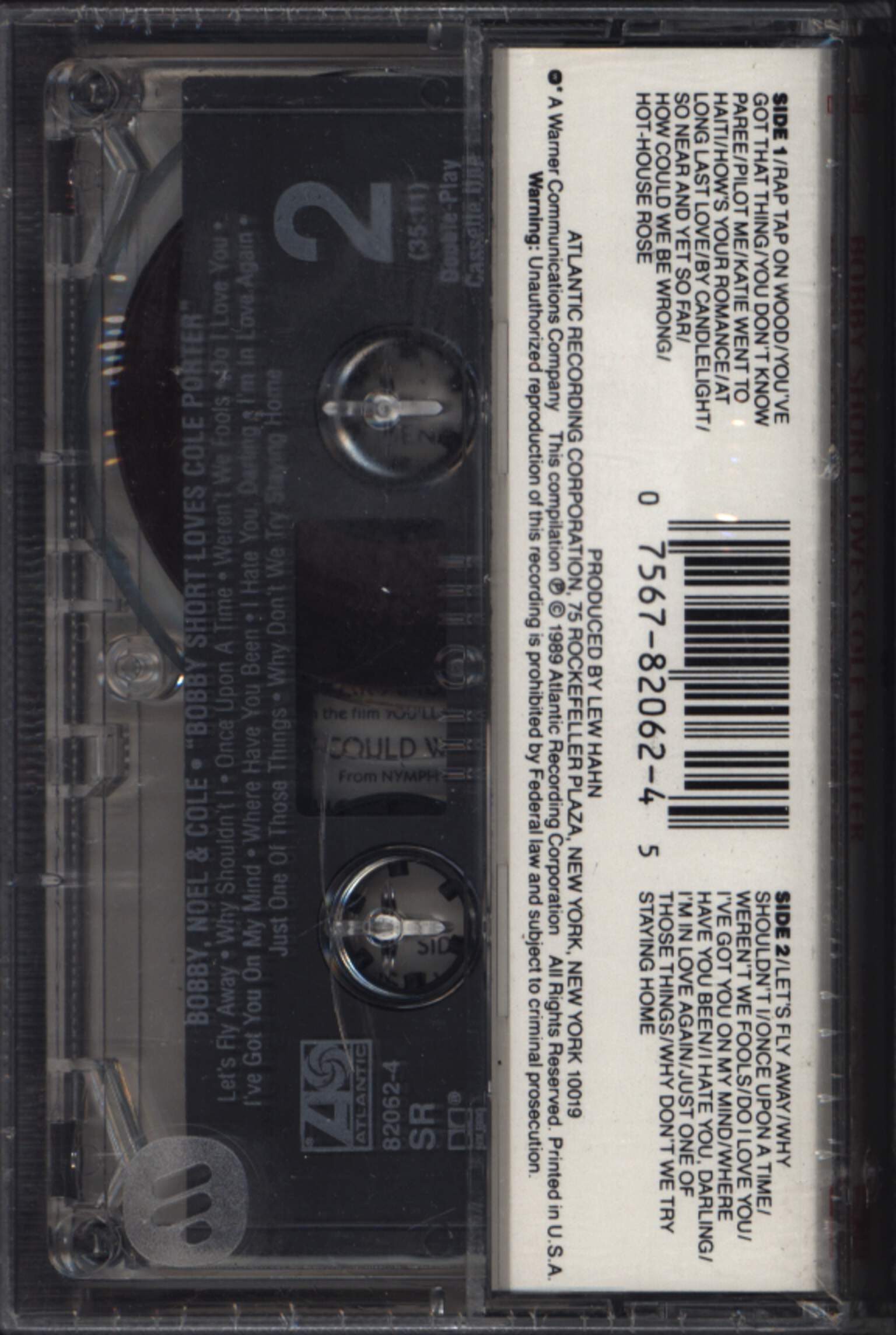 Bobby Short: Bobby Short Loves Cole Porter / Bobby Short Is Mad About Noel Coward, 2×Tape