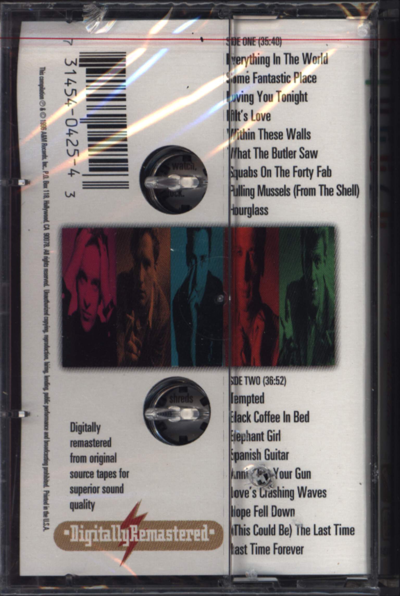 Squeeze: Piccadilly Collection, Compact Cassette