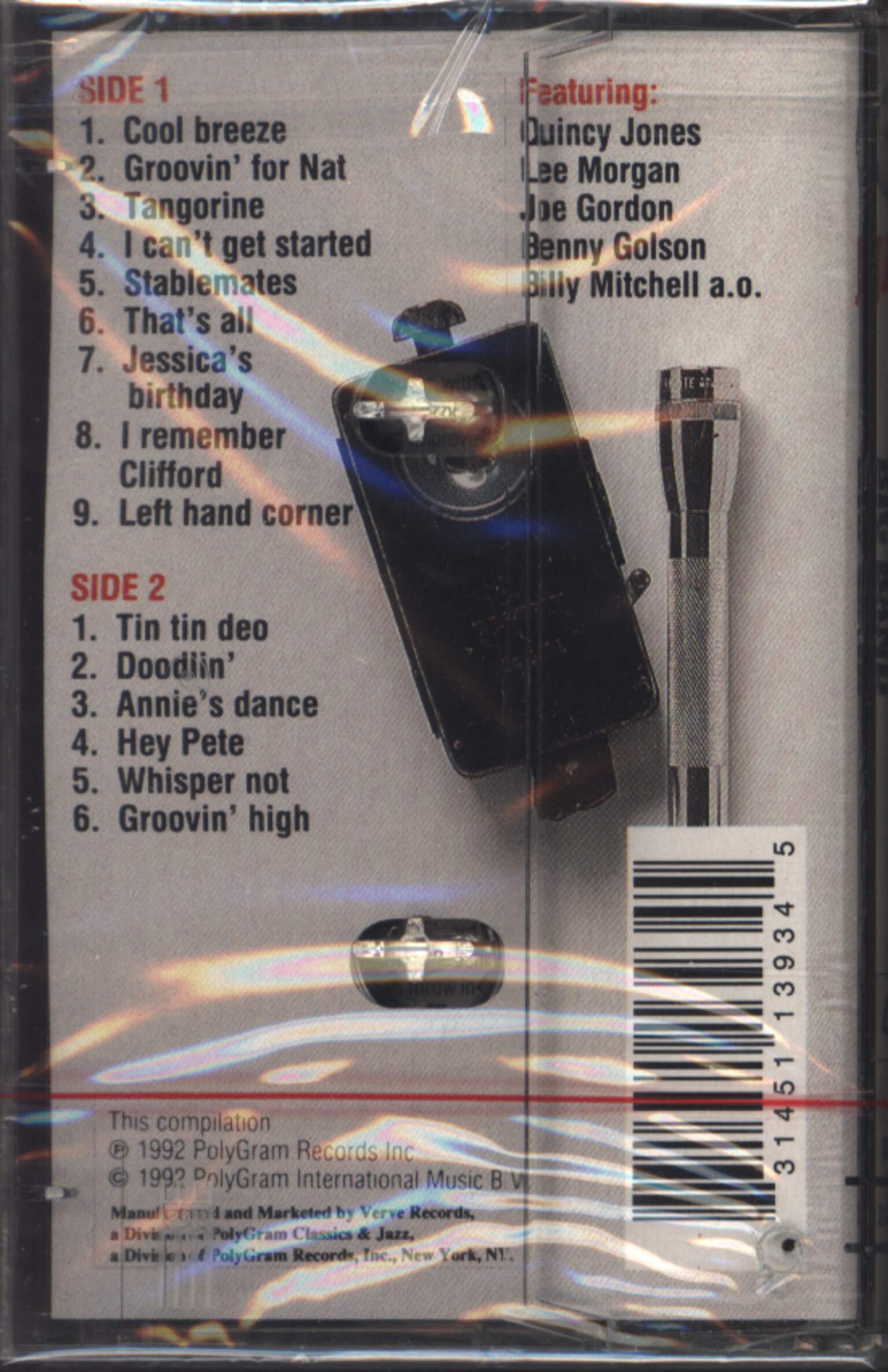 Dizzy Gillespie Big Band: Dizzy Gillespie Big Band, Tape