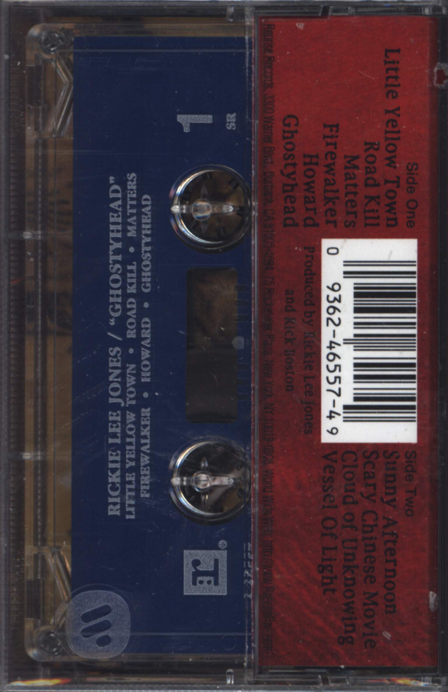 Rickie Lee Jones: Ghostyhead, Tape