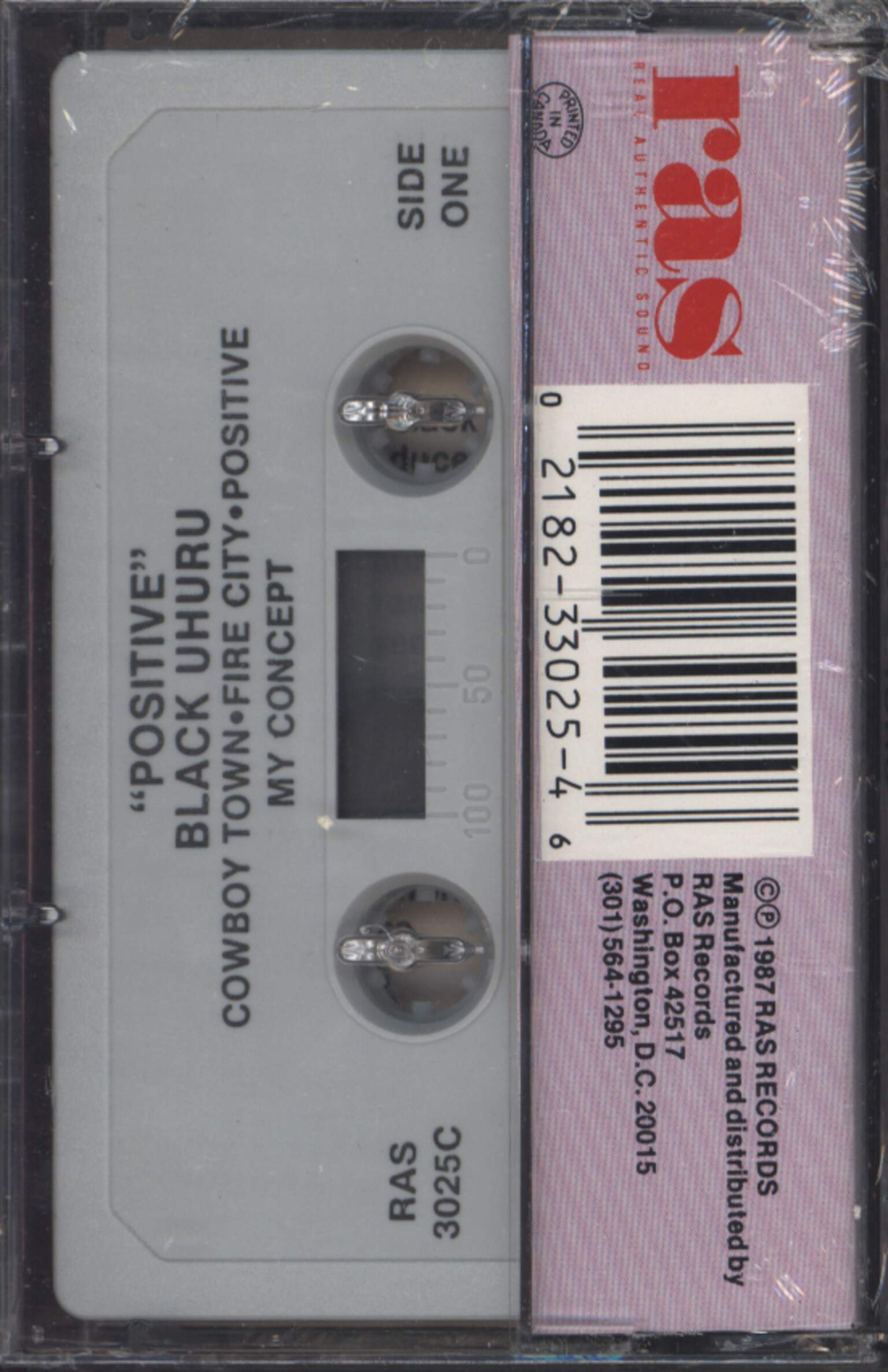 Black Uhuru: Positive, Compact Cassette
