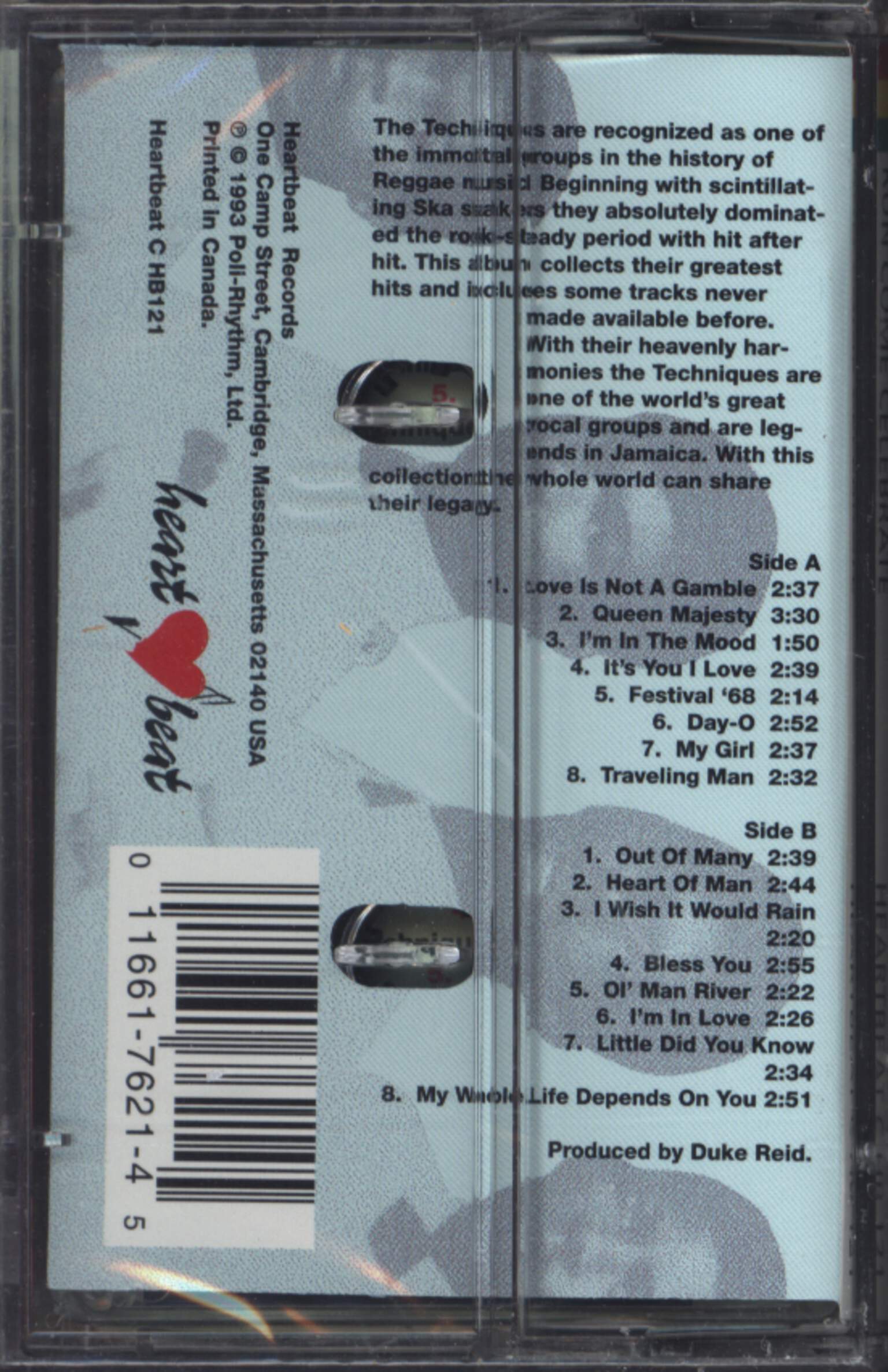 The Techniques: Run Come Celebrate: Their Greatest Reggae Hits, Compact Cassette