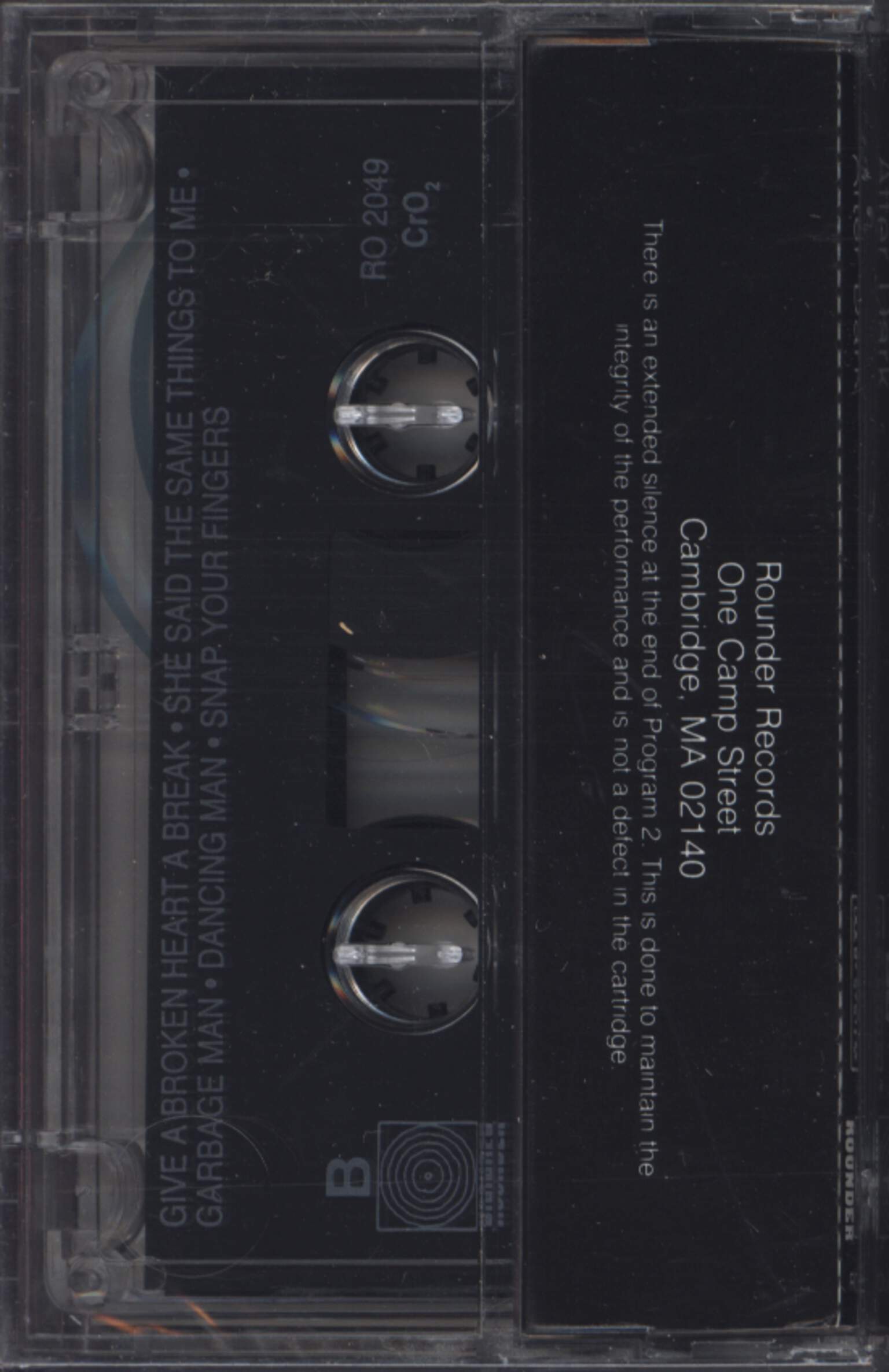 Johnny Adams: After Dark, Compact Cassette