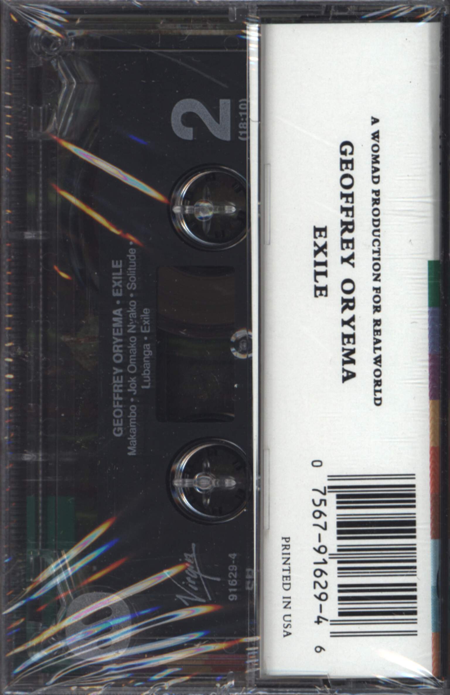 Geoffrey Oryema: Exile, Tape
