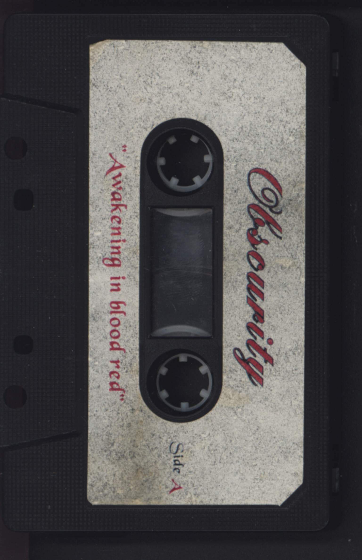 Obscurity: Awakening In Blood Red, Compact Cassette