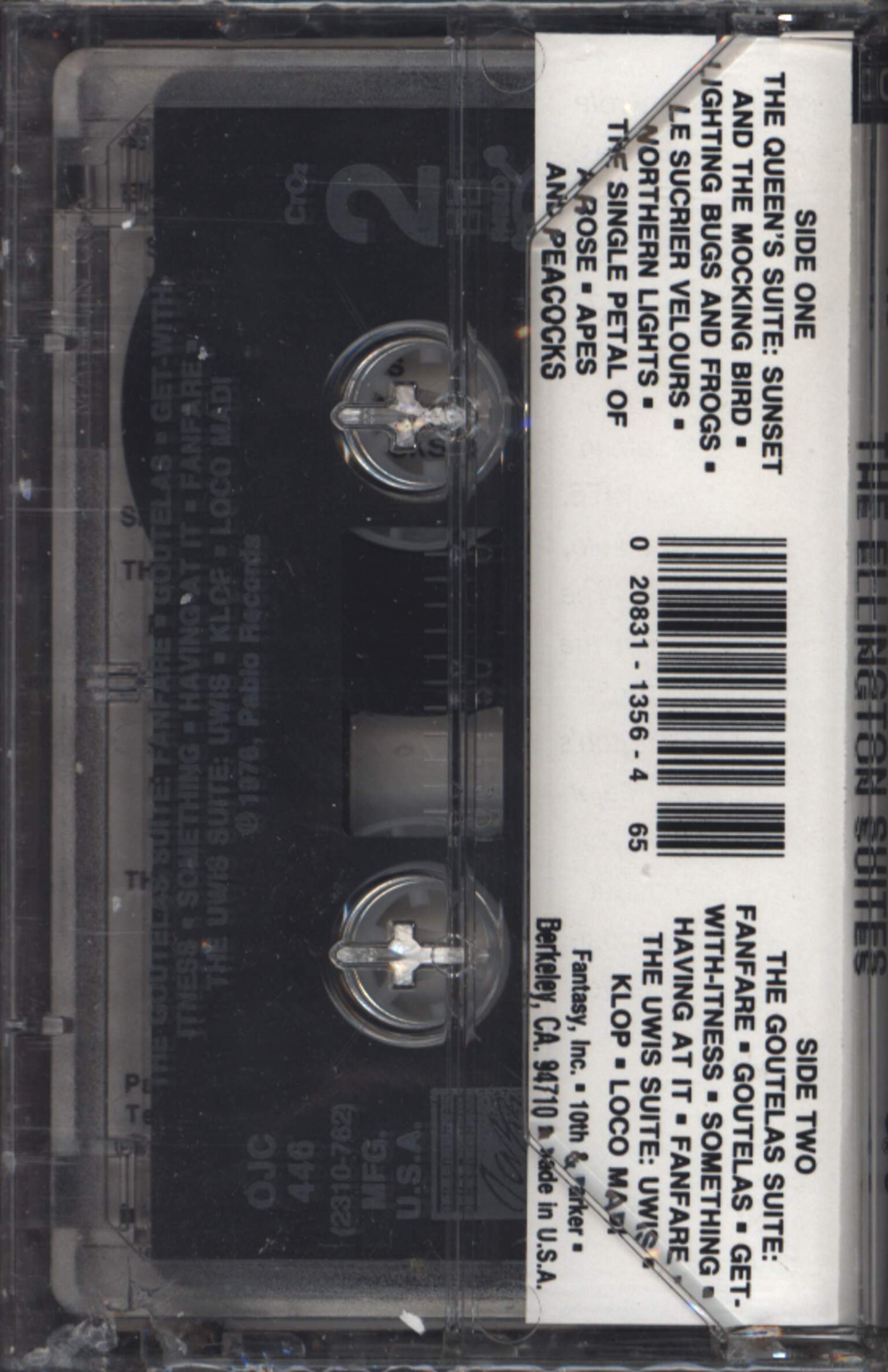 Duke Ellington: The Ellington Suites, Compact Cassette