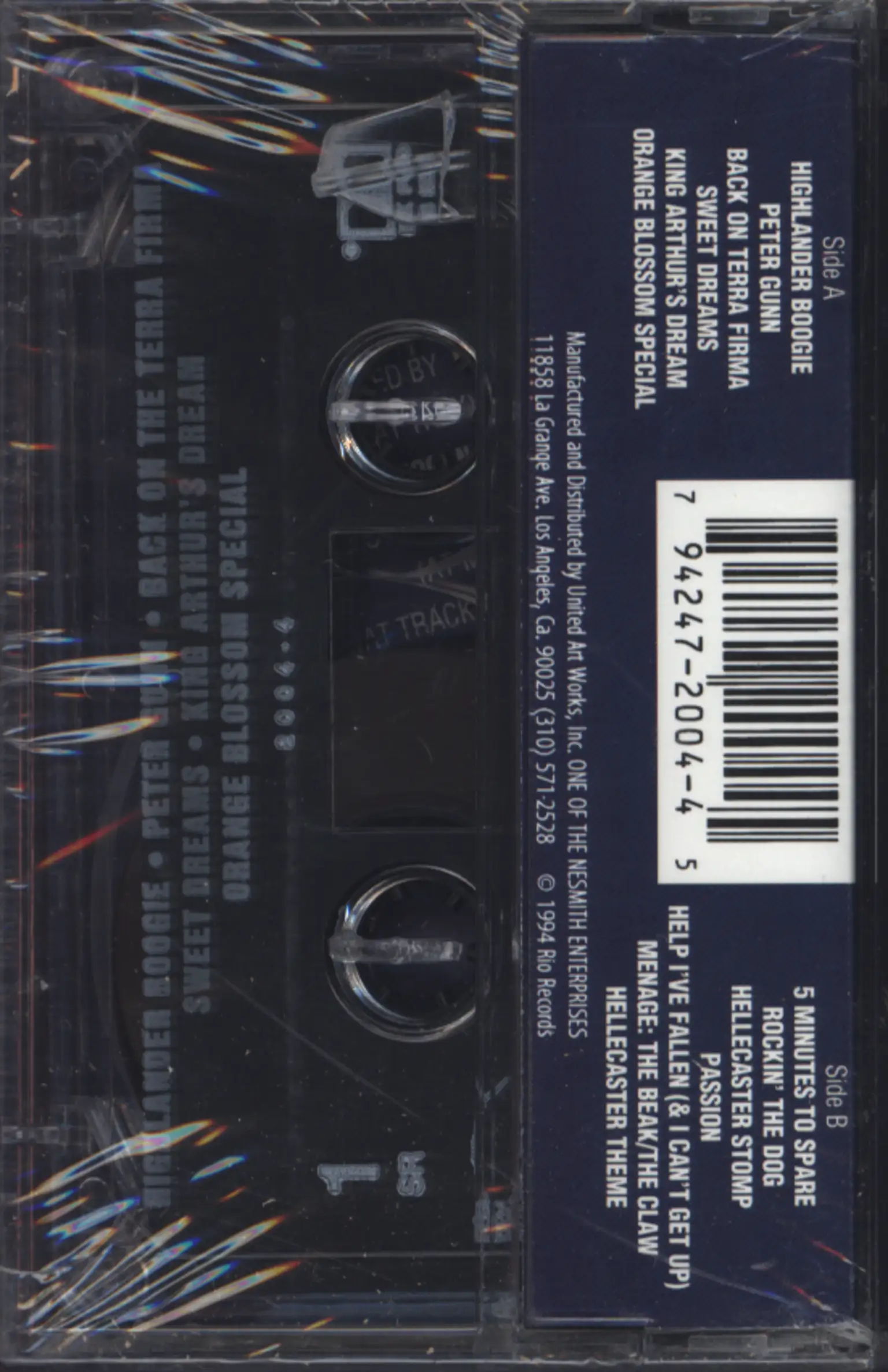 The Hellecasters: The Return Of The Hellecasters, Tape