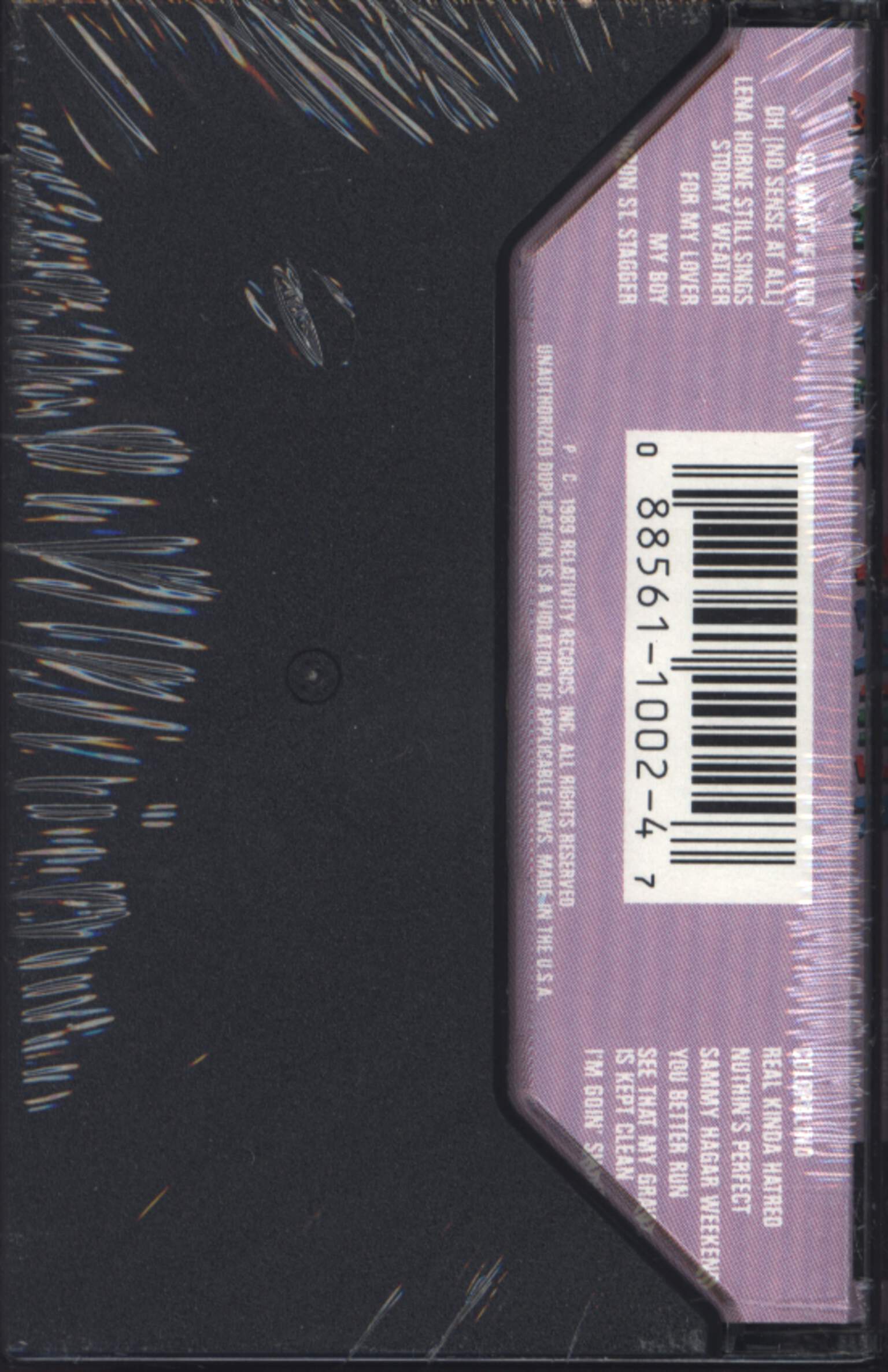 Thelonious Monster: Stormy Weather, Compact Cassette