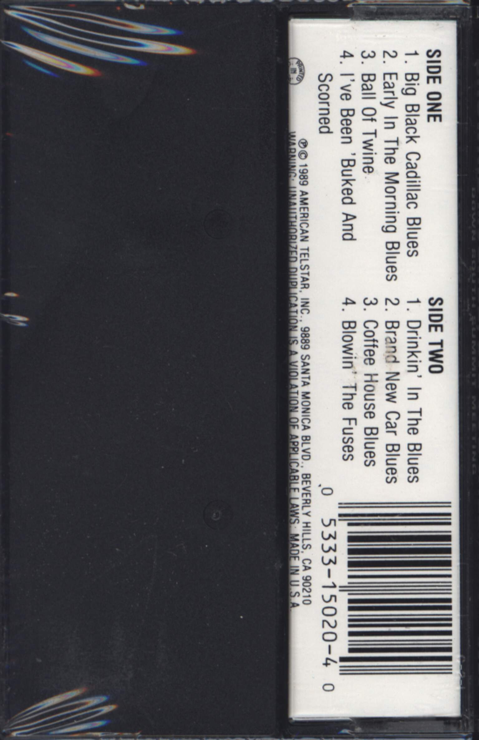 Lightnin Hopkins: Down South Summit Meeting, Compact Cassette