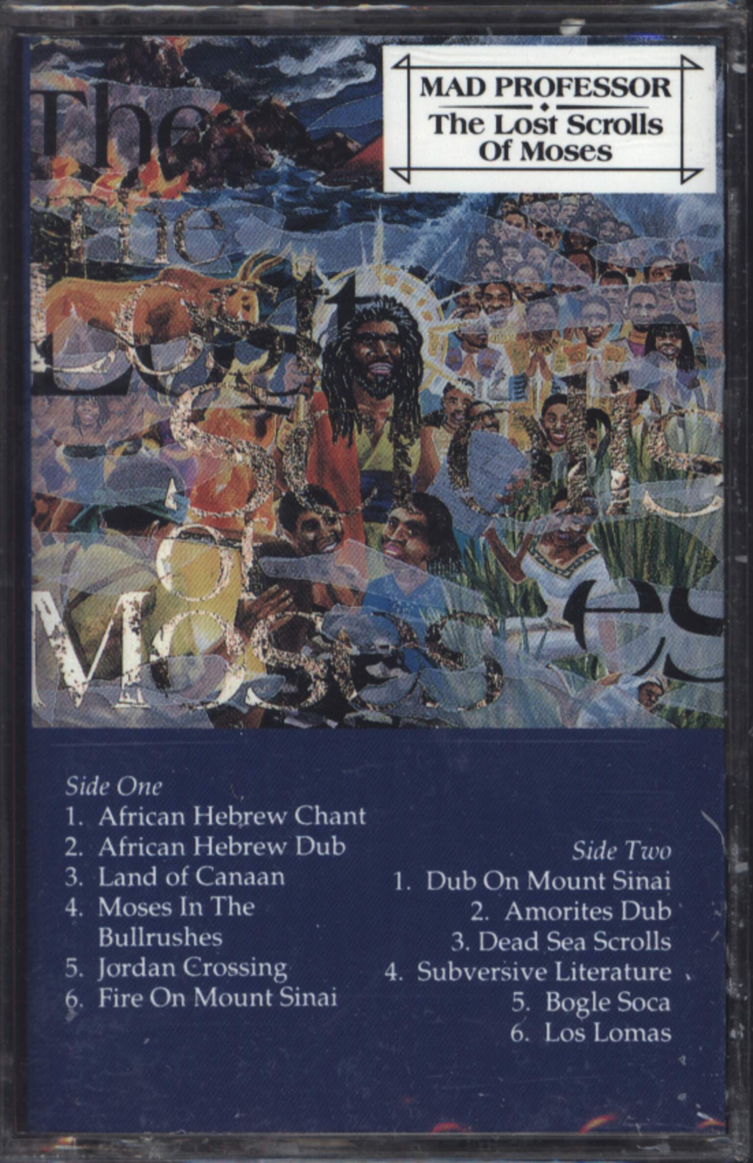 Mad Professor: The Lost Scrolls Of Moses, Compact Cassette