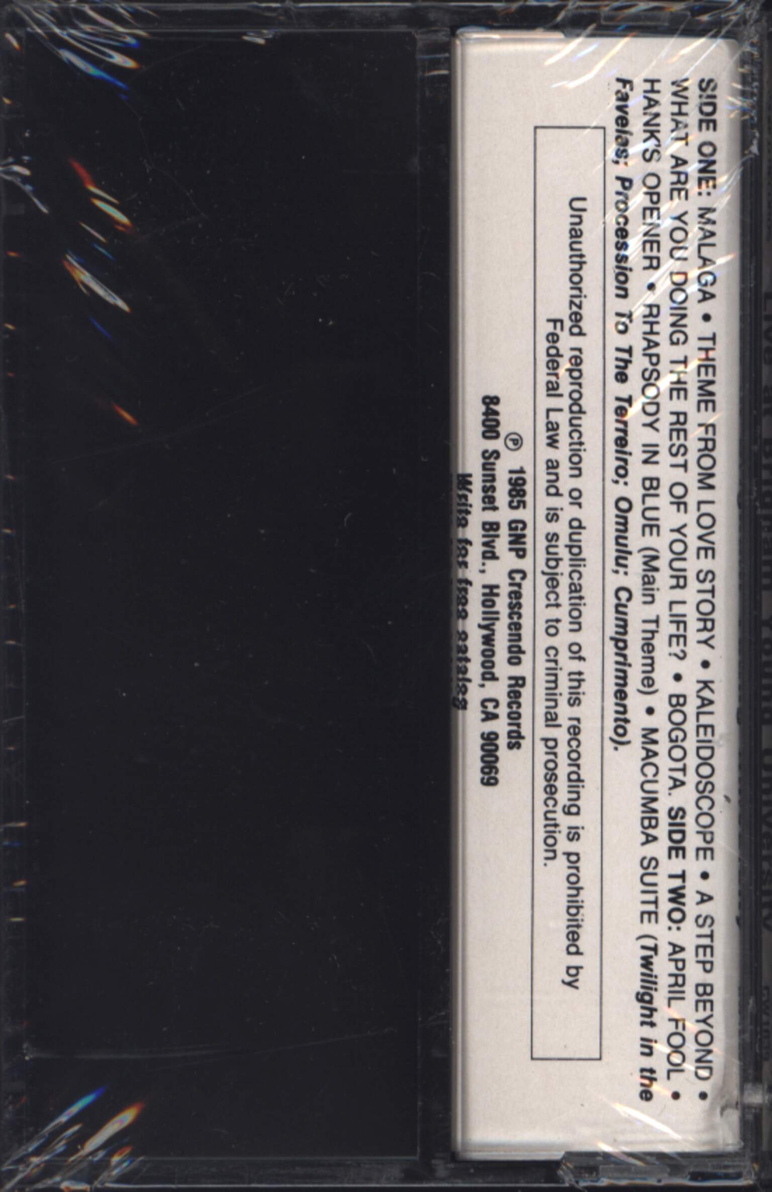 Stan Kenton And His Orchestra: Live At Brigham Young University, Compact Cassette