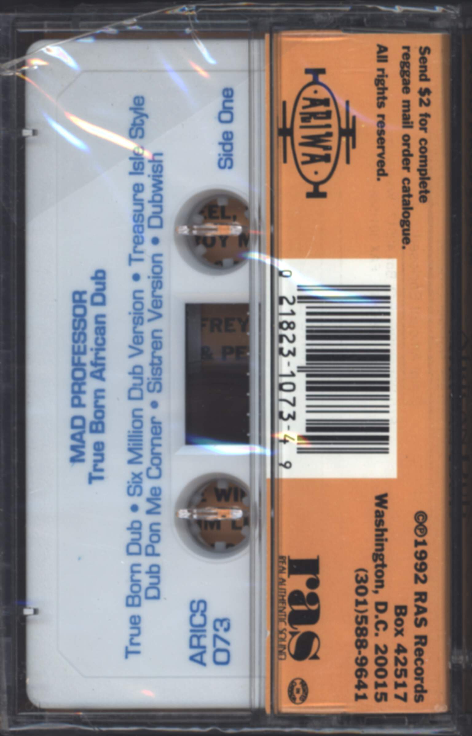 Mad Professor: True Born African Dub, Compact Cassette
