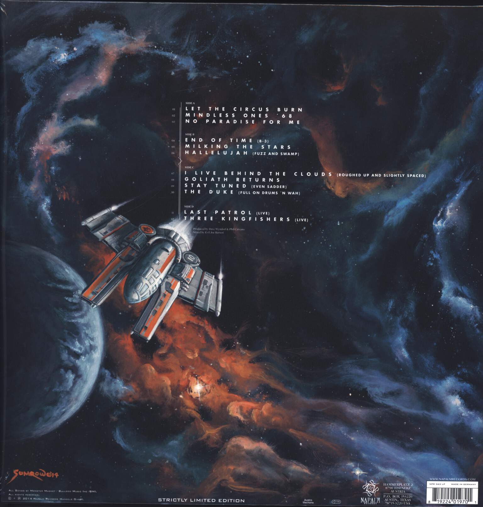 Monster Magnet: Milking The Stars: A Re-Imagining Of Last Patrol, 2×LP (Vinyl)