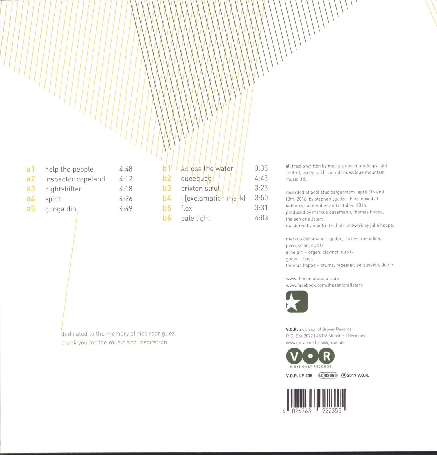 The Senior Allstars: Elated, LP (Vinyl)