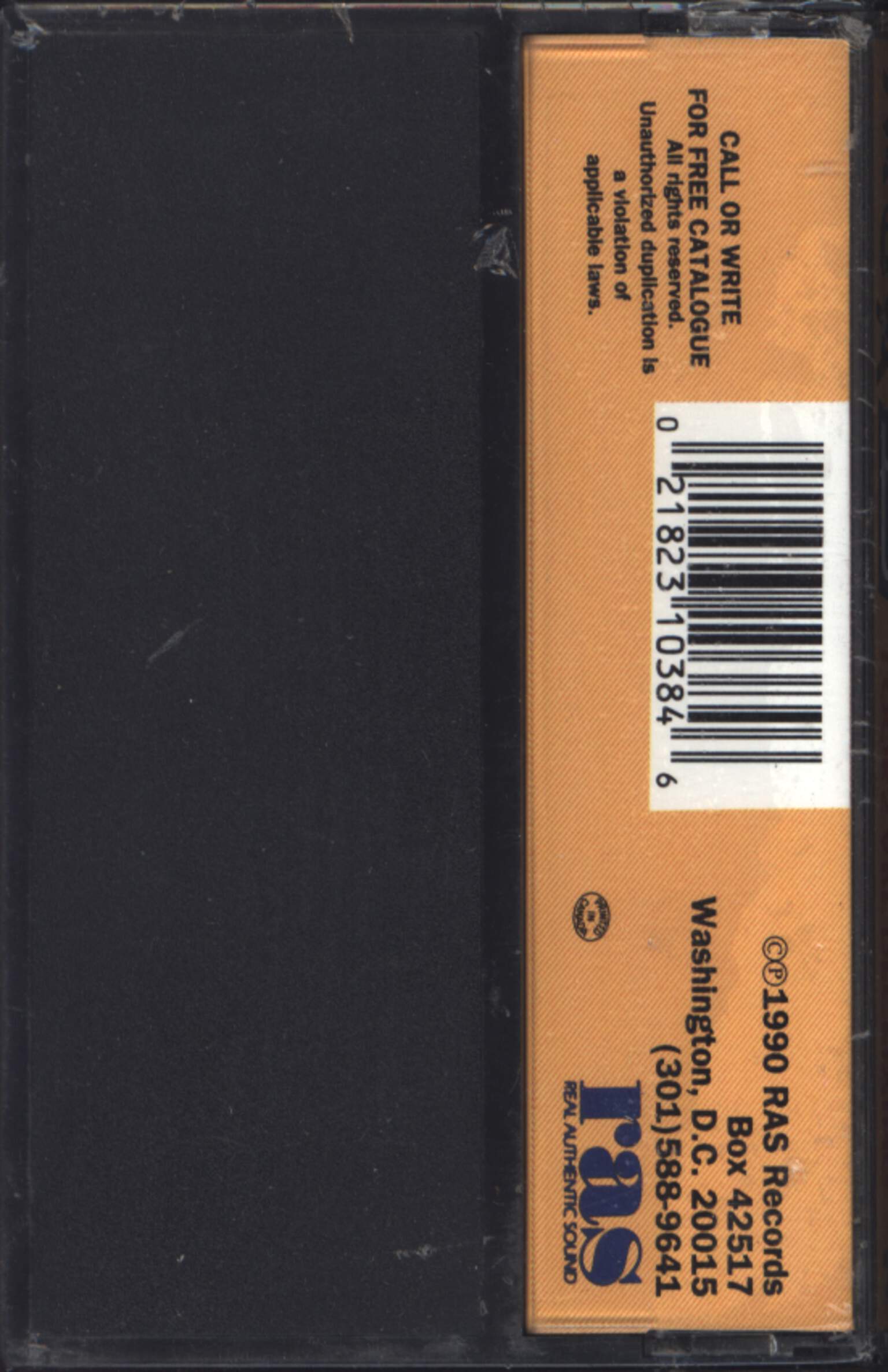 Macka B: Looks Are Deceiving, Compact Cassette