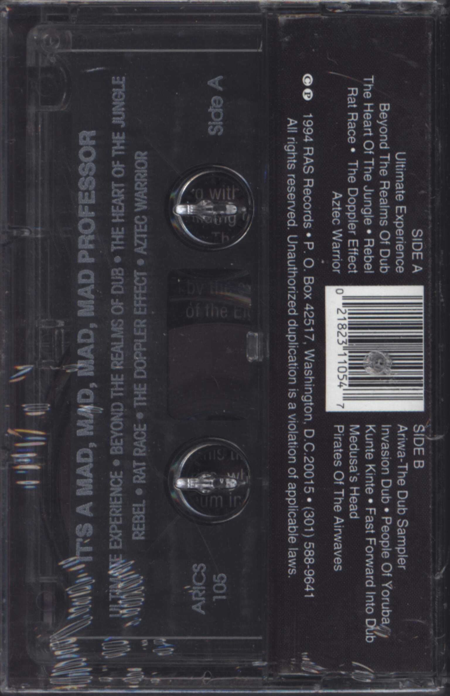 Mad Professor: It's A Mad, Mad, Mad, Mad Professor, Tape
