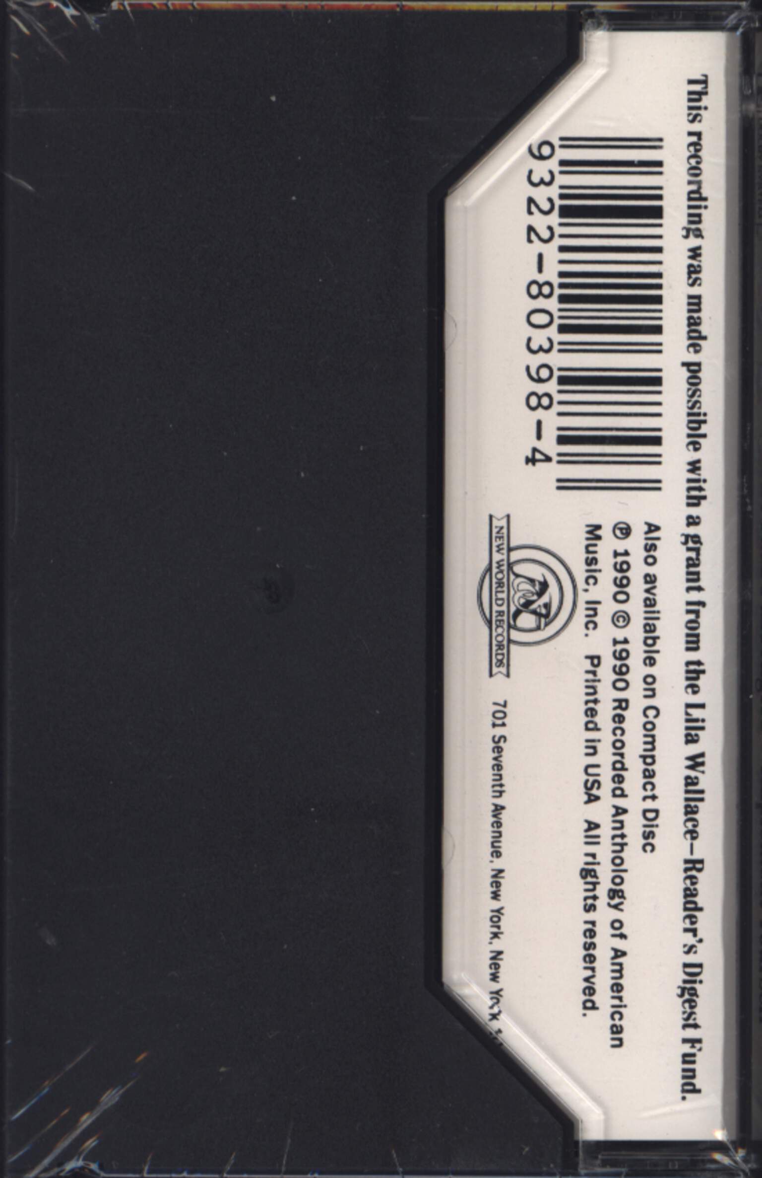 The Jazz Passengers: Implement Yourself, Compact Cassette