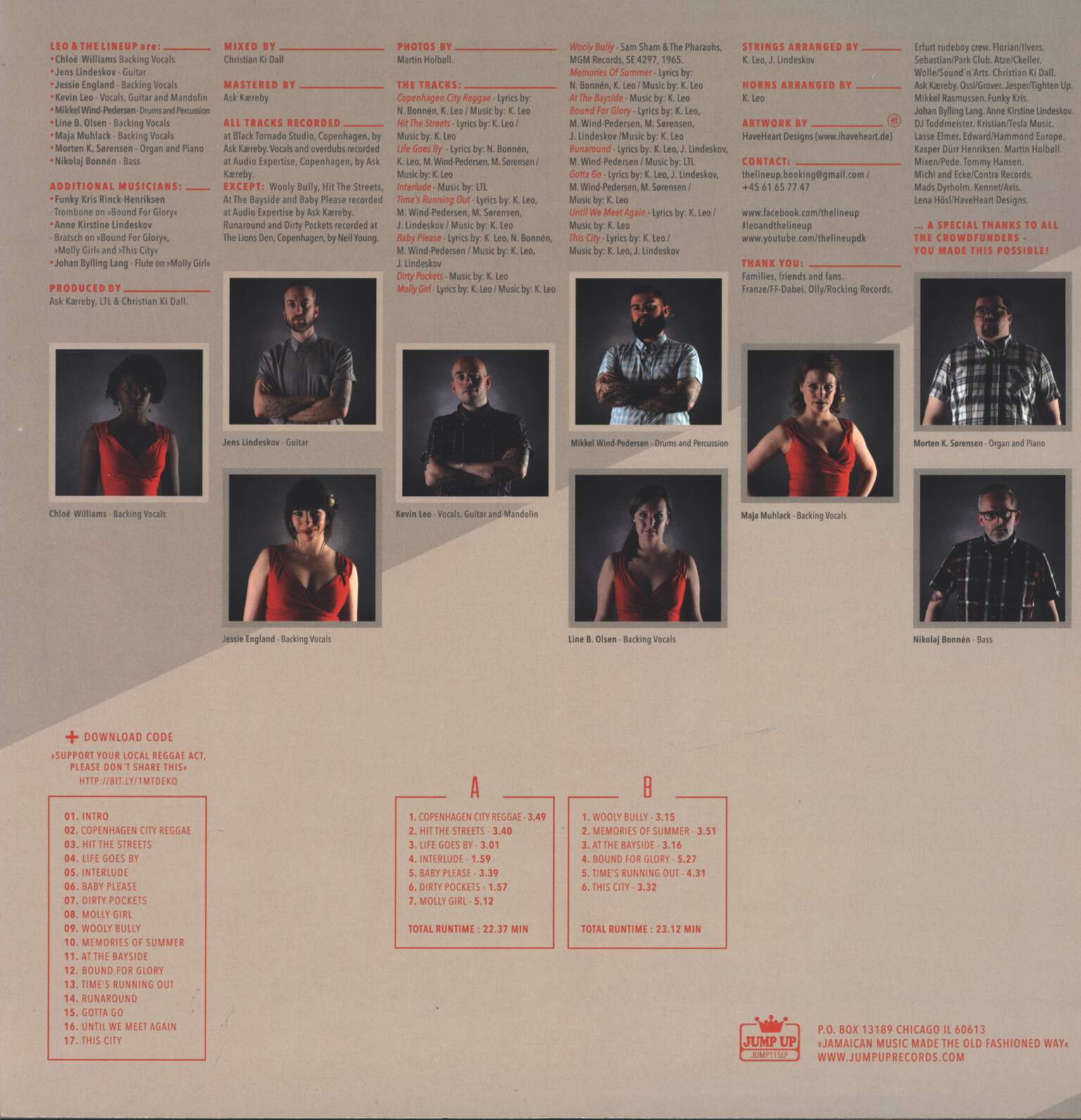 Leo & The Lineup: Hit The Streets, LP (Vinyl)