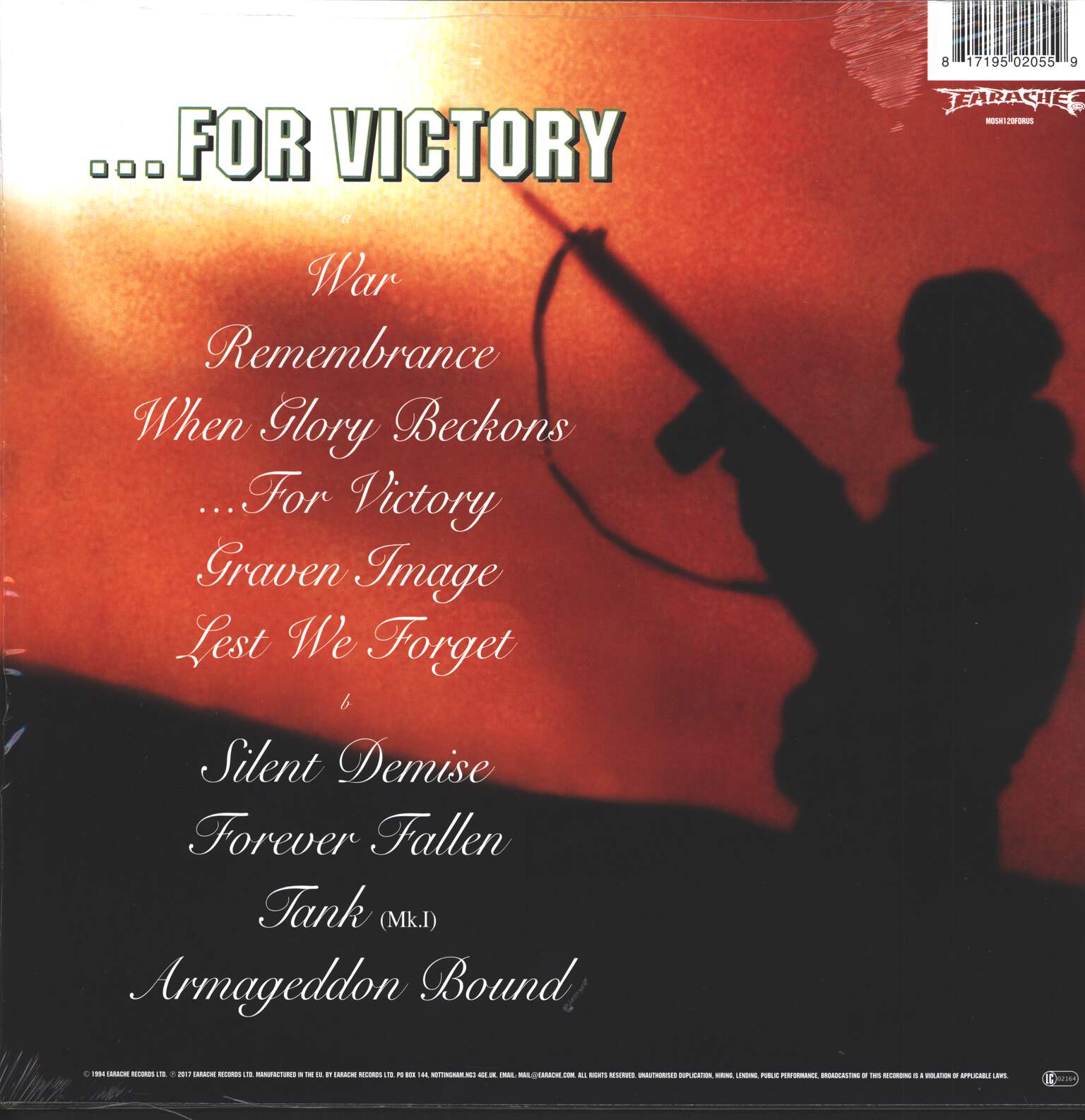 Bolt Thrower: ... For Victory, LP (Vinyl)