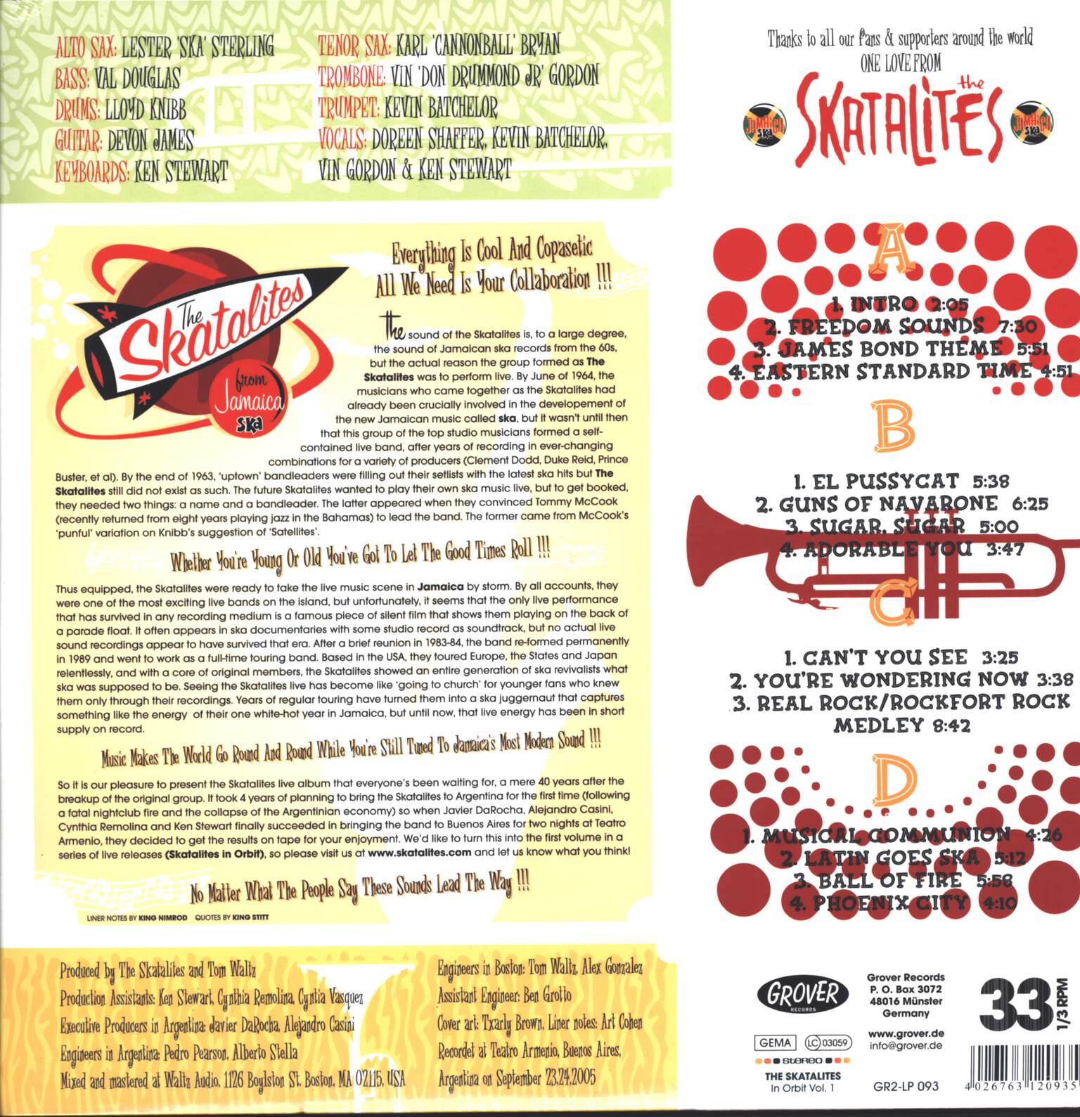 The Skatalites: In Orbit Vol. 1, LP (Vinyl)