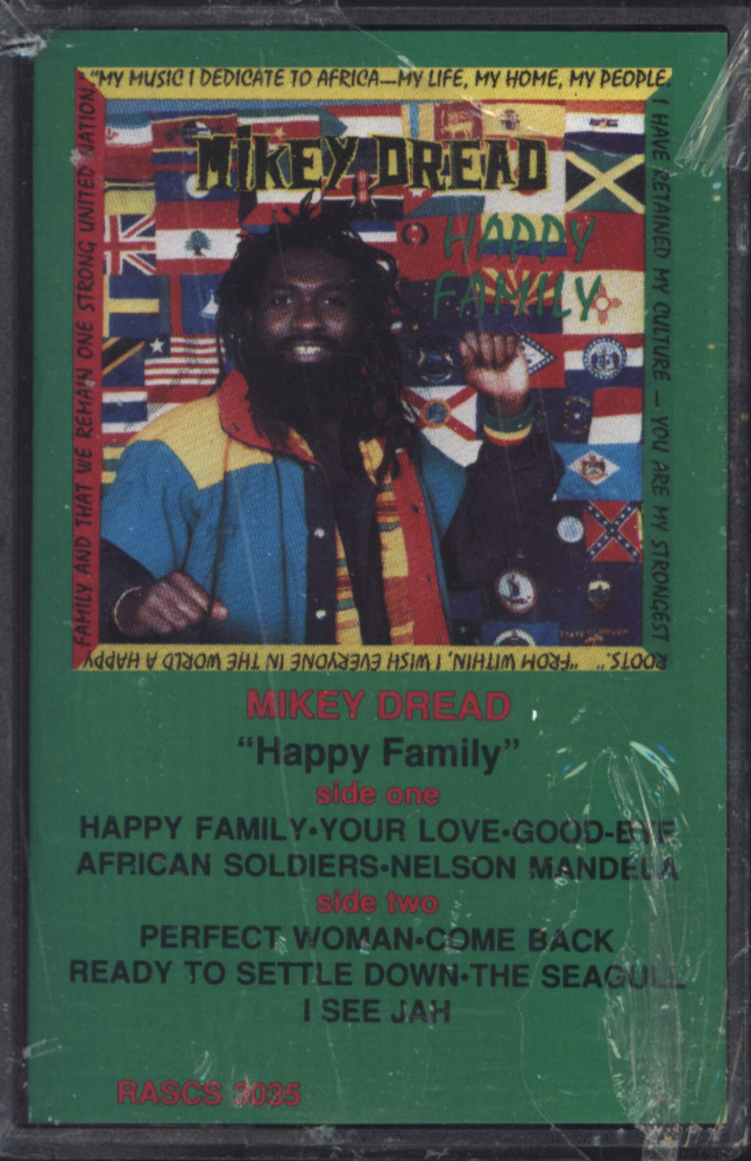 Mikey Dread: Happy Family, Compact Cassette