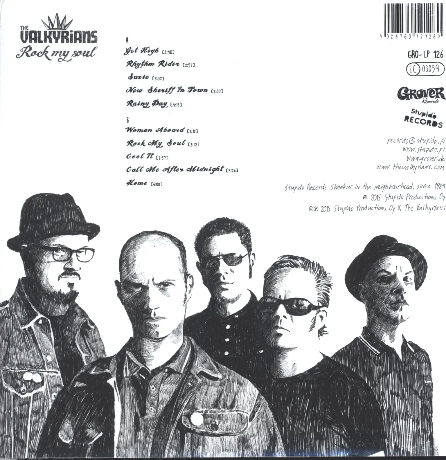 The Valkyrians: Rock My Soul, LP (Vinyl)