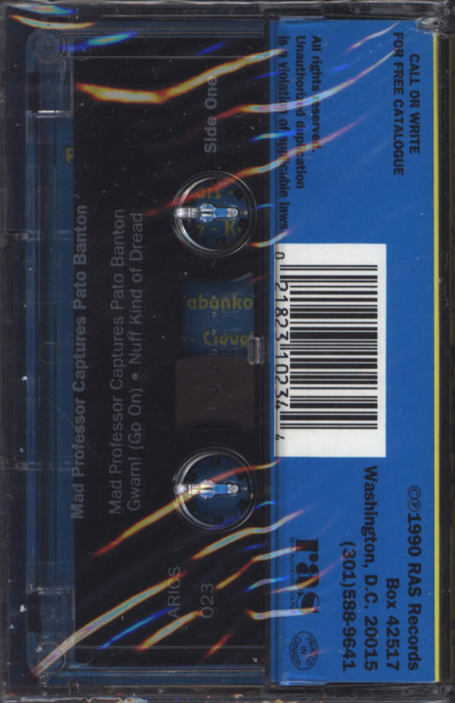 Mad Professor: Mad Professor Captures Pato Banton, Tape