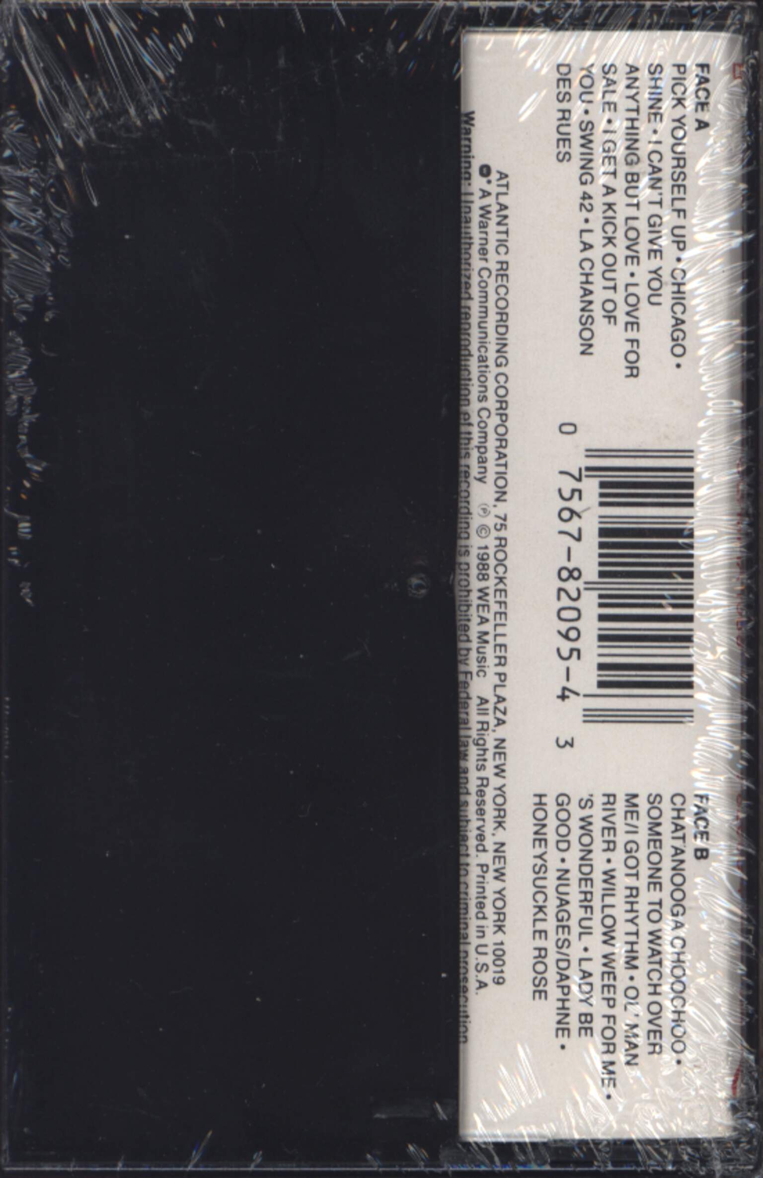 Stéphane Grappelli: Olympia 1988, Compact Cassette