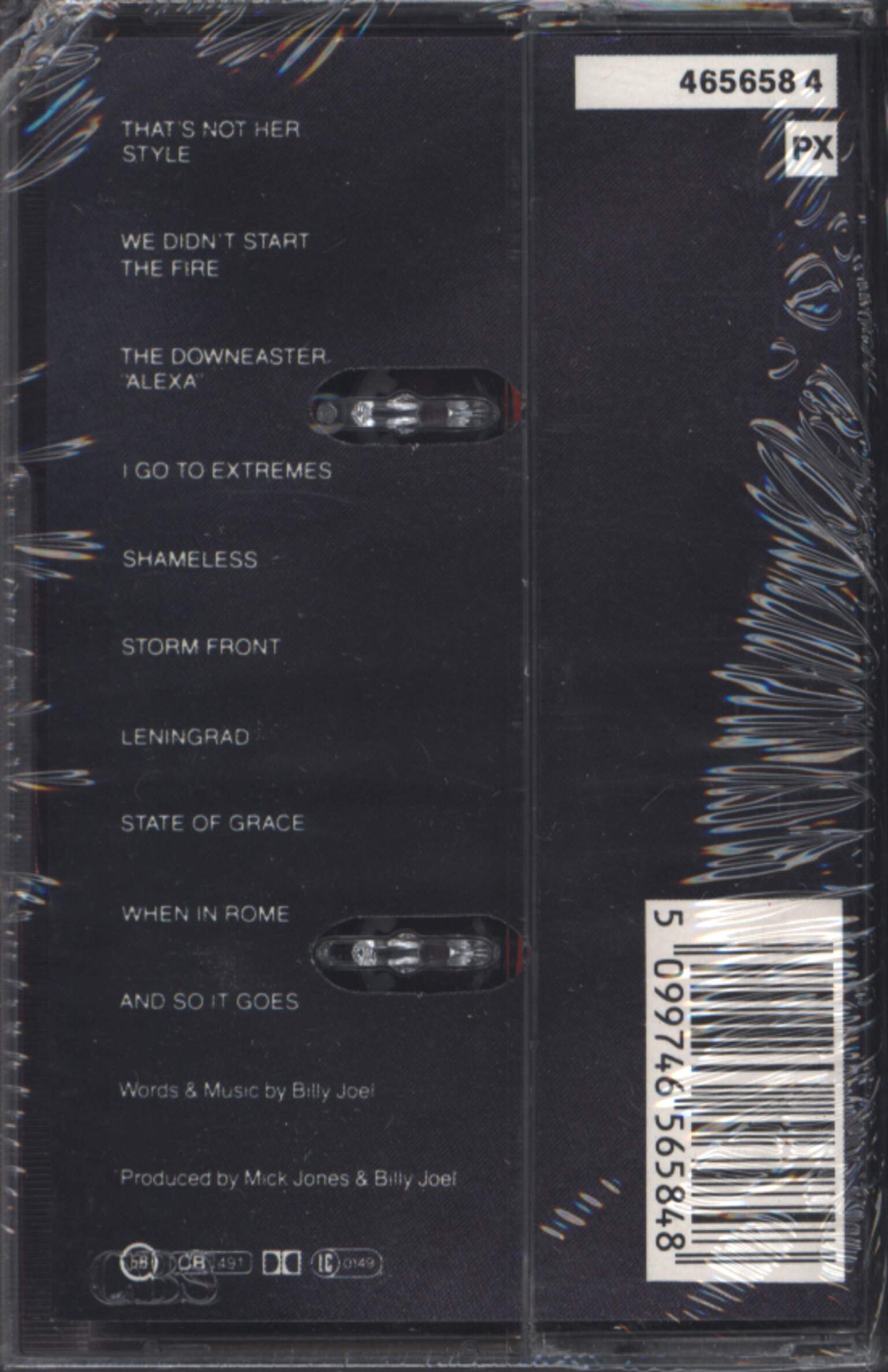 Billy Joel: Storm Front, Compact Cassette