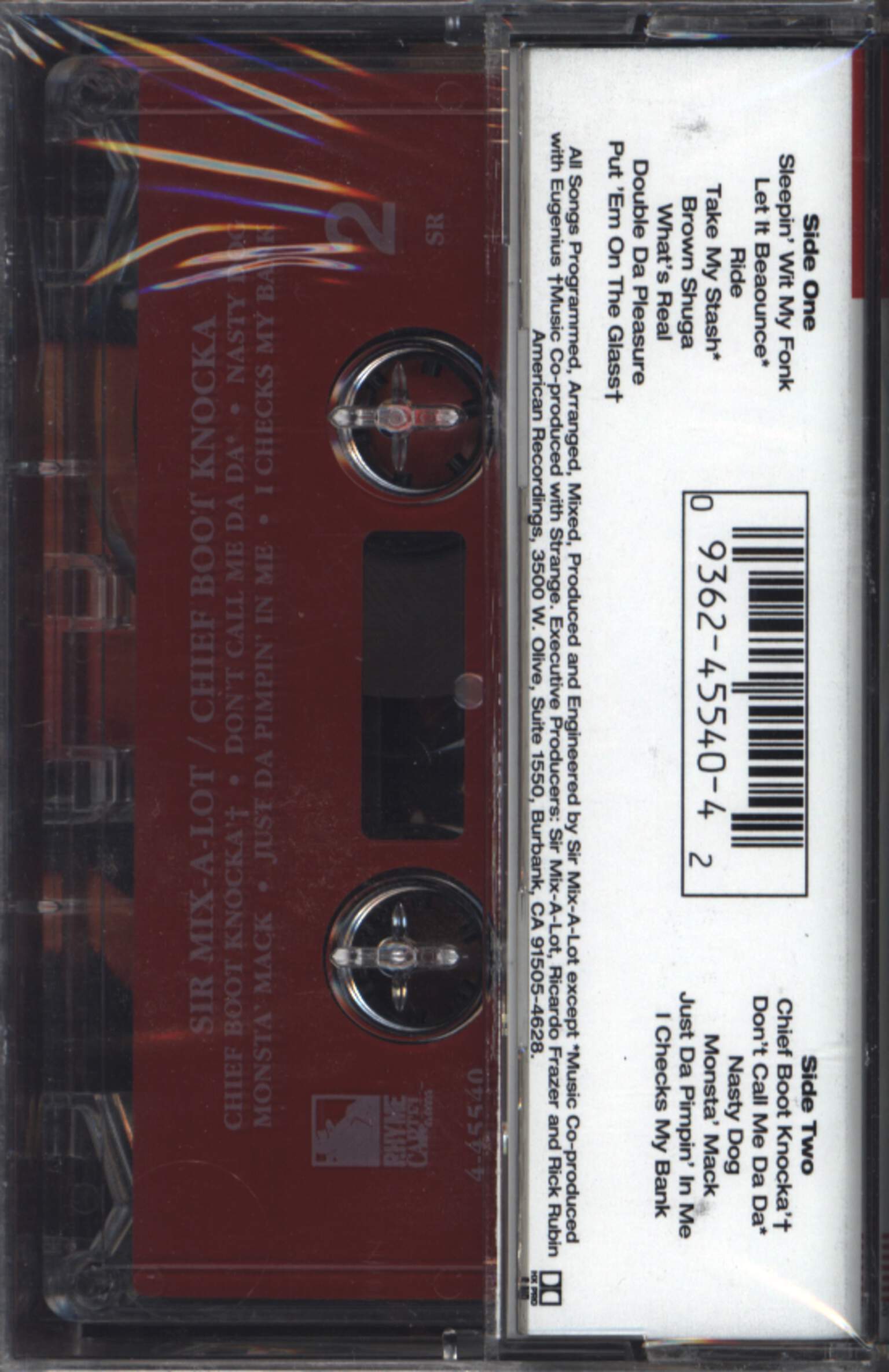 Sir Mix a Lot: Chief Boot Knocka, Compact Cassette