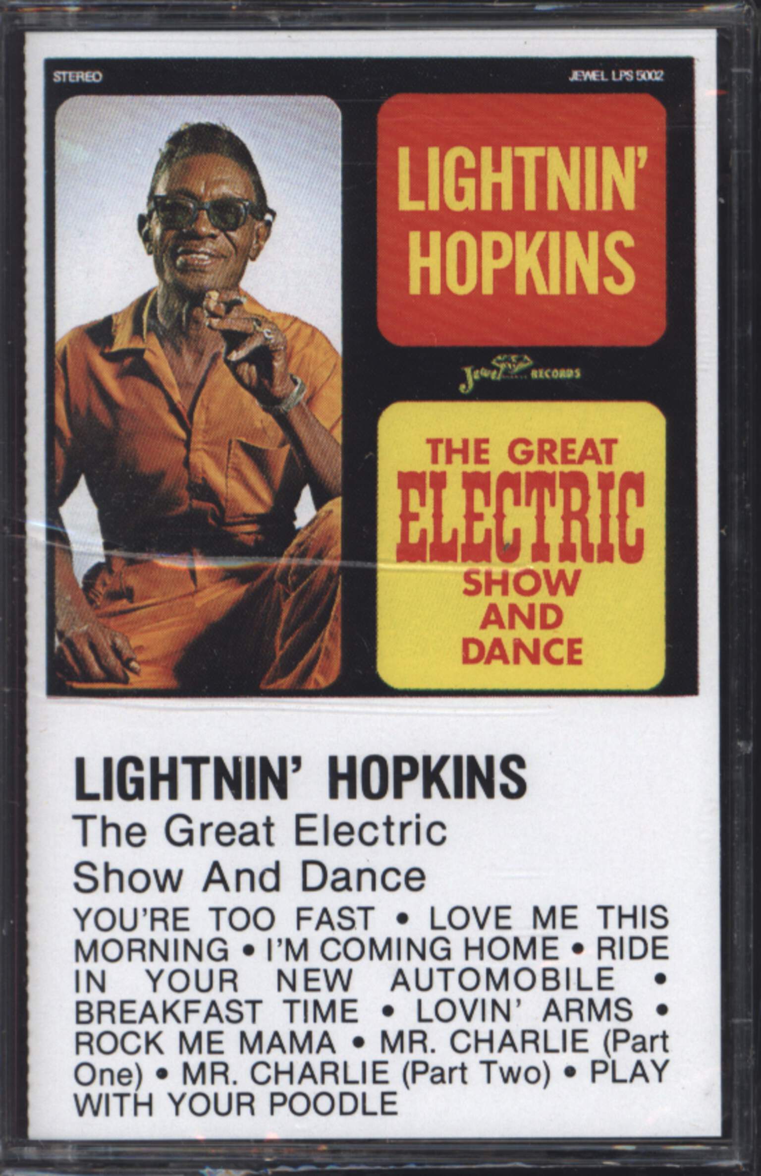 Lightnin Hopkins: The Great Electric Show And Dance, Compact Cassette