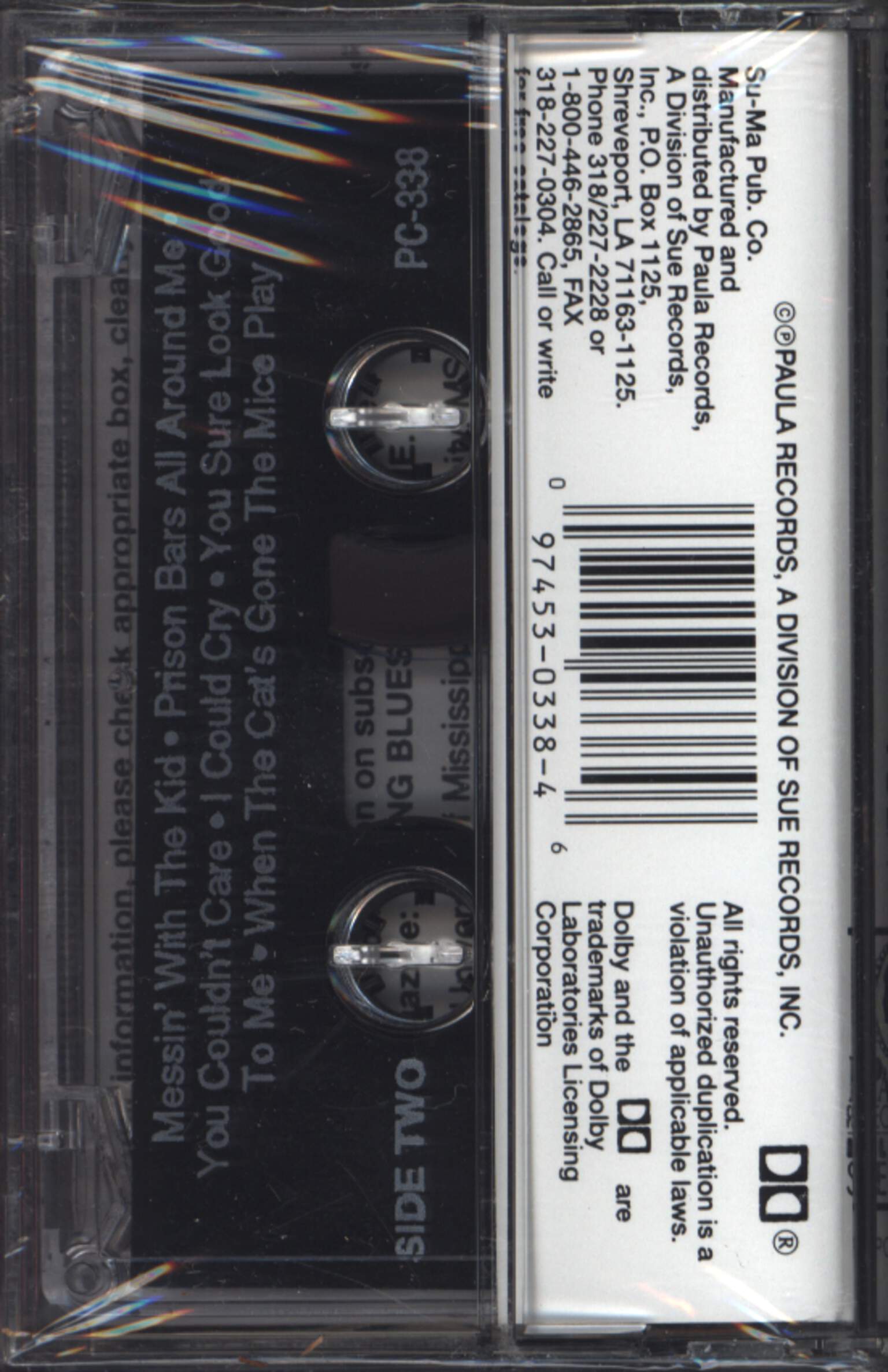 Junior Wells: 1957-1963: Messin' With The Kid, Compact Cassette