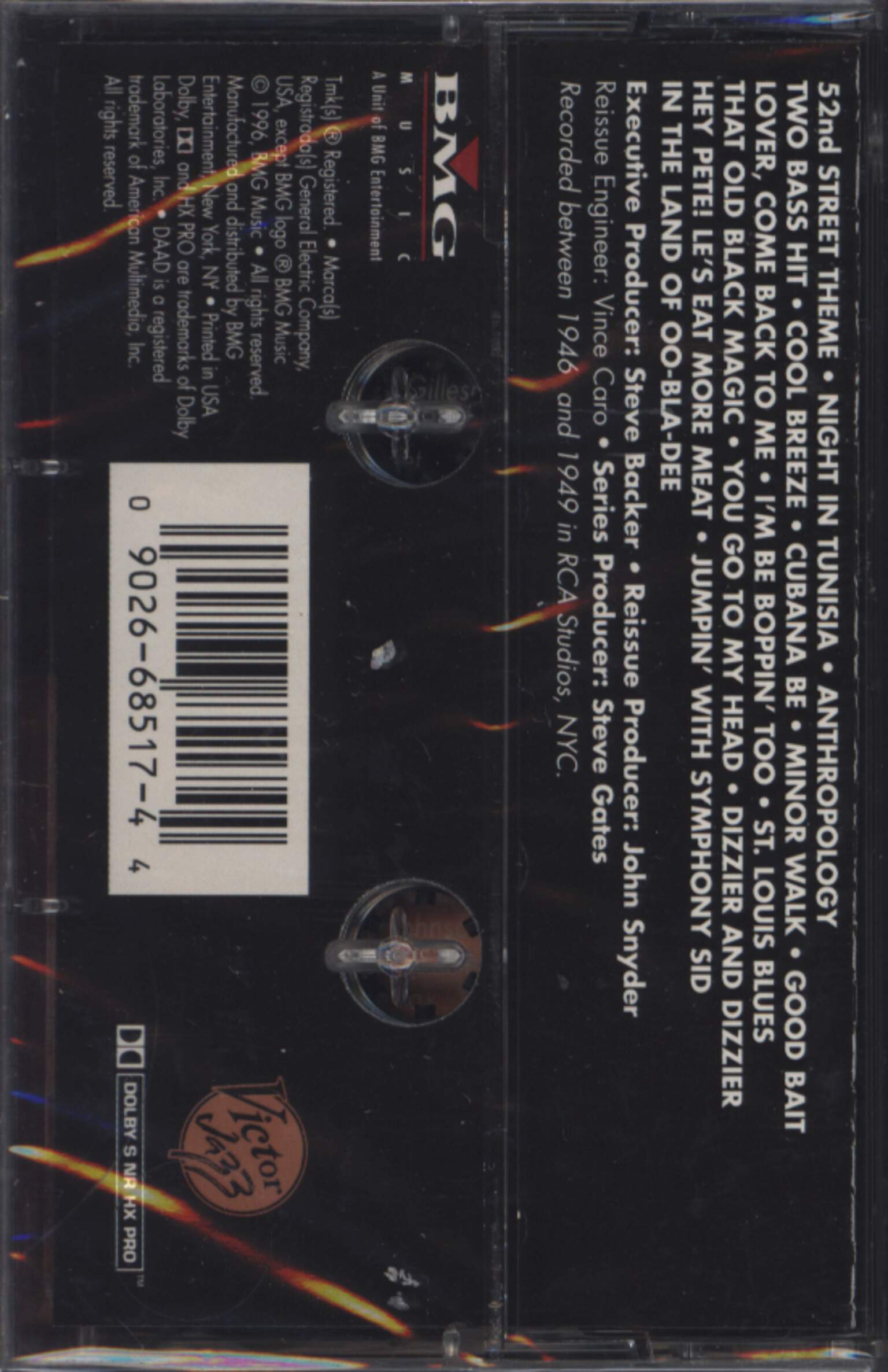 Dizzy Gillespie: Dizzier And Dizzier, Tape